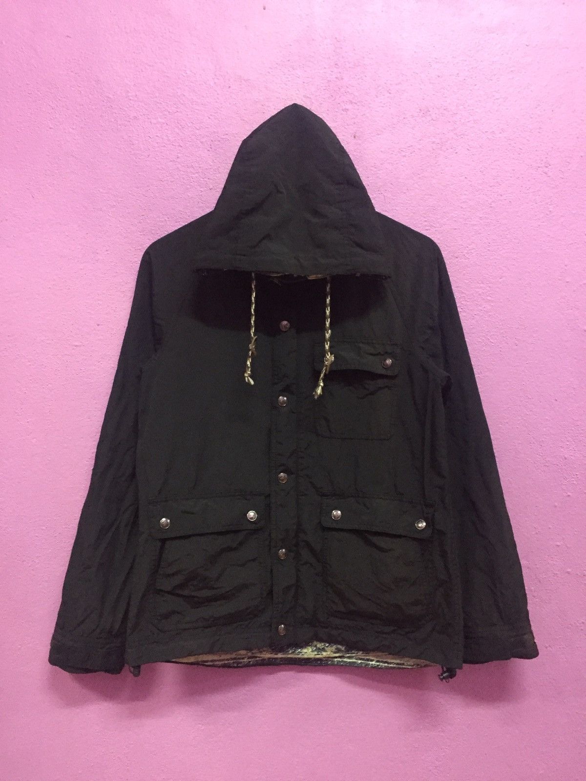 Japanese Brand Striped Riversable Jackets Size US M / EU 48-50 / 2 - 3 Thumbnail