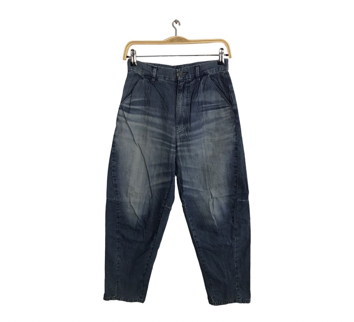 image of Hysteric Glamour Buckle Back Baggy Design in Indigo, Men's (Size 26)