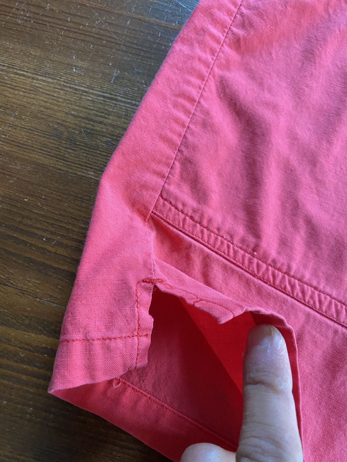 McGregor Vintage 80’s McGregor Wide Leg Front Cargo Pink Board Shorts Size US 36 / EU 52 - 3 Thumbnail