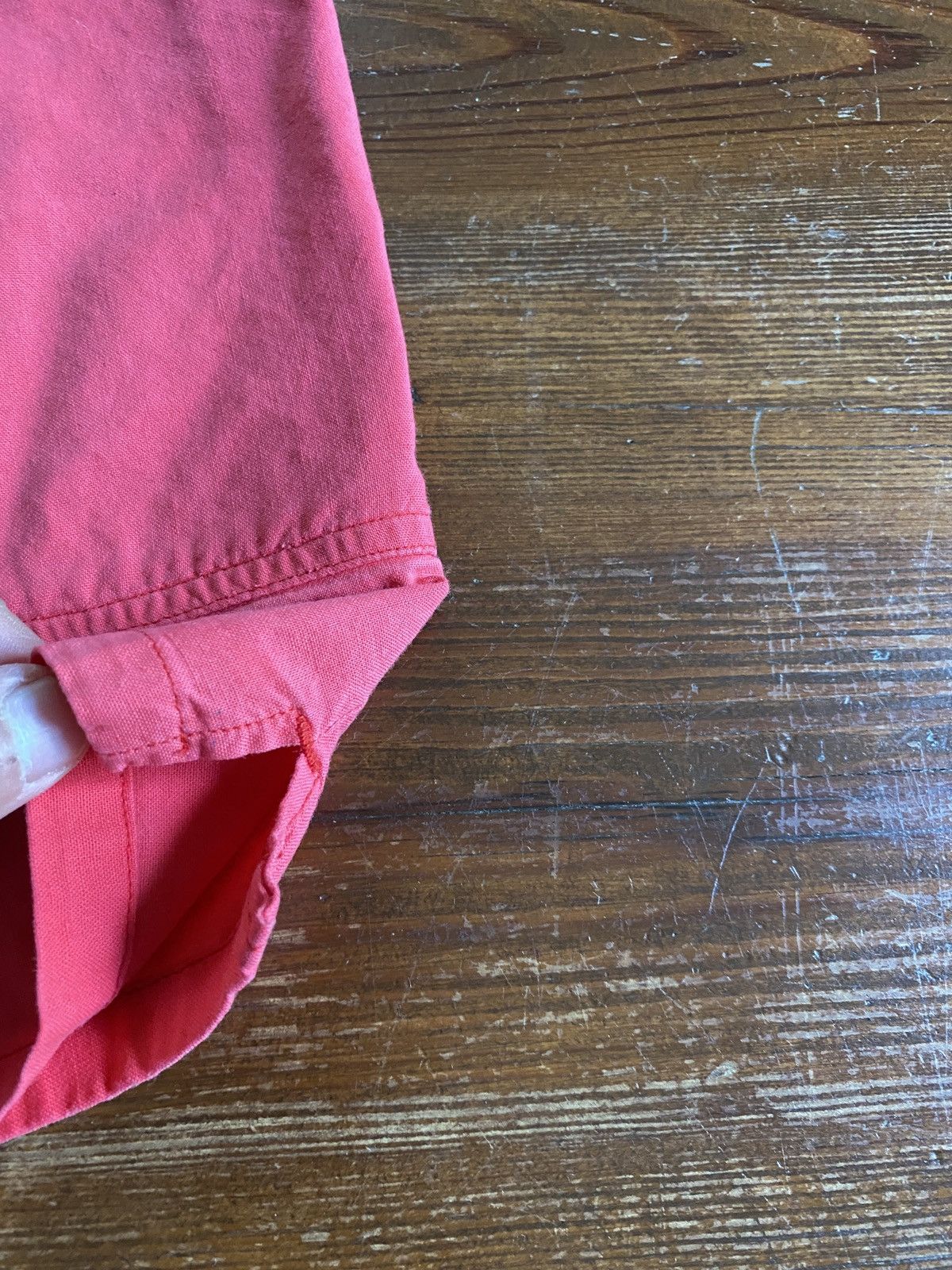 McGregor Vintage 80’s McGregor Wide Leg Front Cargo Pink Board Shorts Size US 36 / EU 52 - 2 Thumbnail