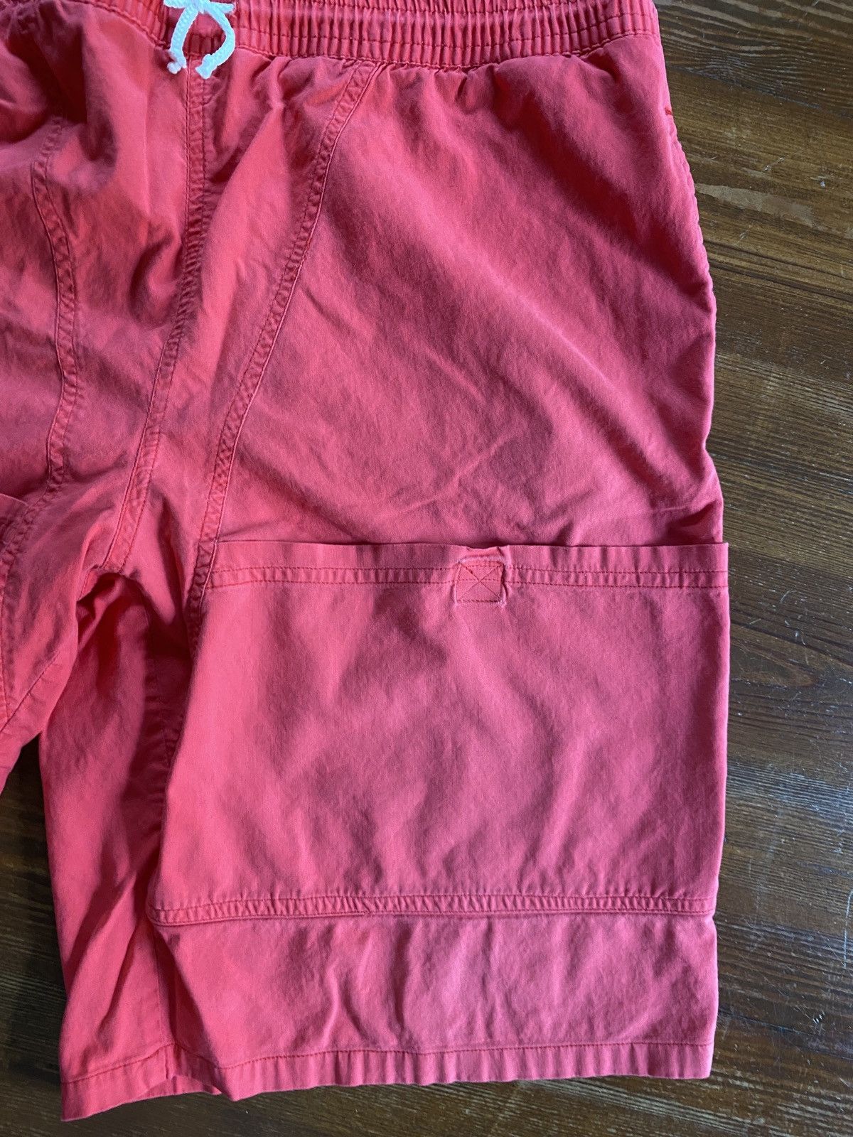 McGregor Vintage 80’s McGregor Wide Leg Front Cargo Pink Board Shorts Size US 36 / EU 52 - 6 Thumbnail