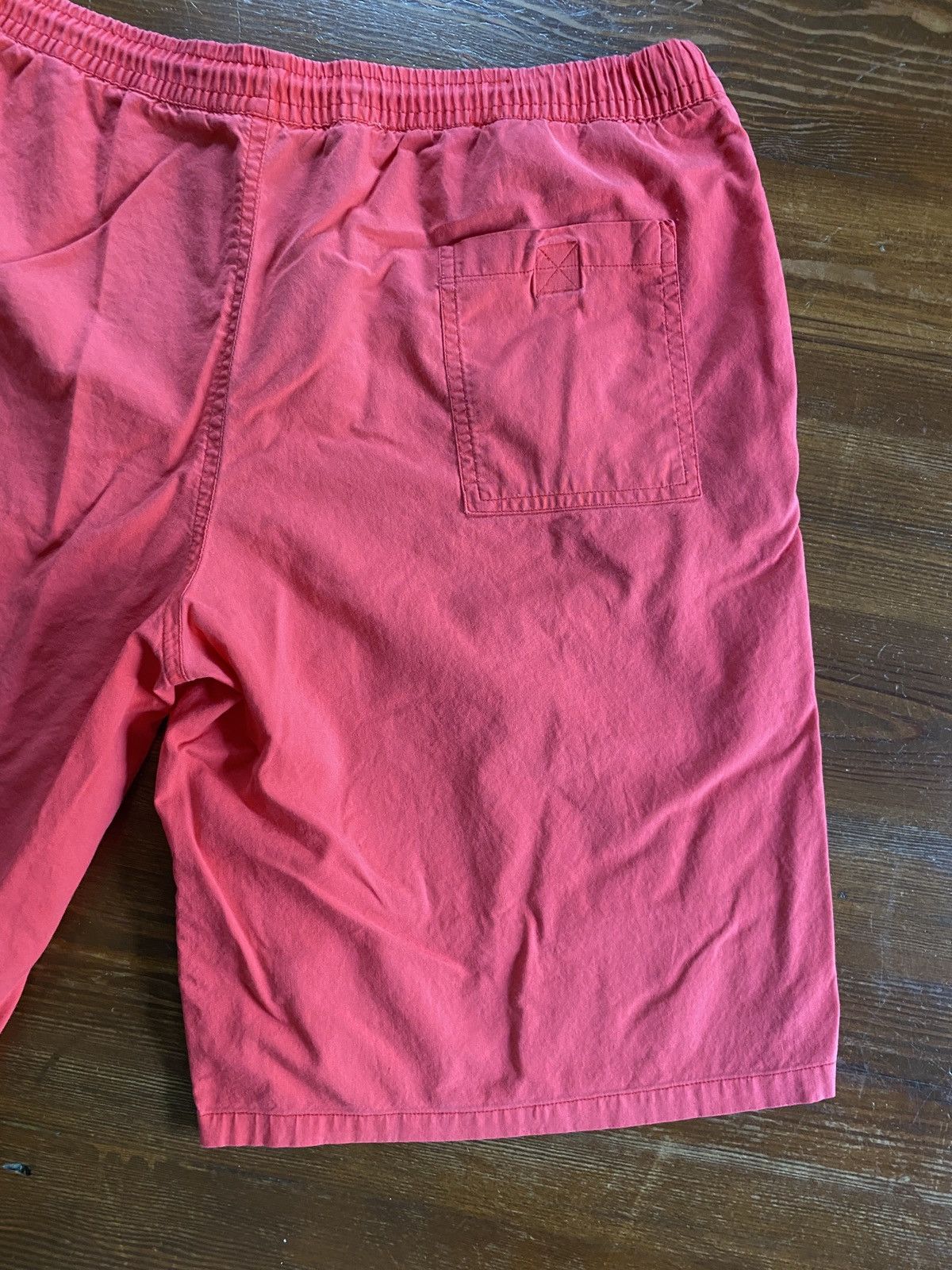 McGregor Vintage 80’s McGregor Wide Leg Front Cargo Pink Board Shorts Size US 36 / EU 52 - 15 Thumbnail