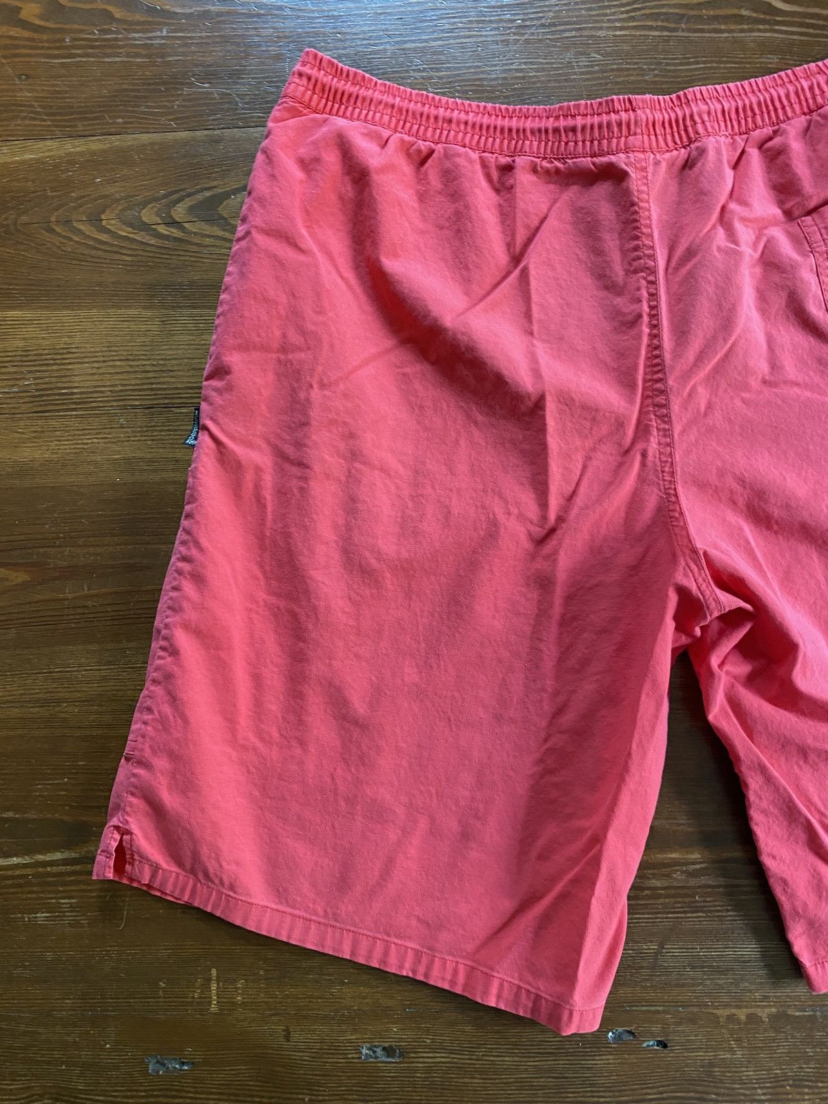 McGregor Vintage 80’s McGregor Wide Leg Front Cargo Pink Board Shorts Size US 36 / EU 52 - 16 Thumbnail