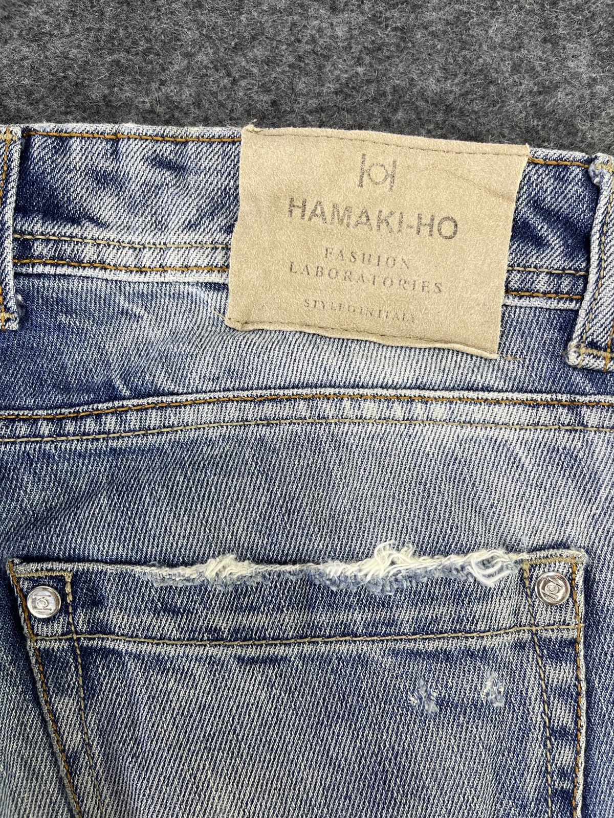 HAMAKI-HO × Japanese Brand Japanese Brand Hamaki-Ho jeans- J802 Size US 32 / EU 48 - 10 Thumbnail