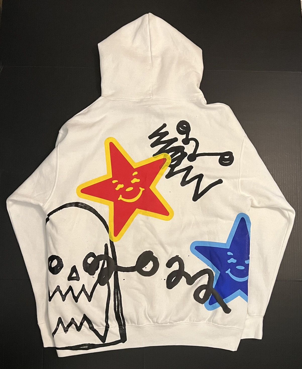 Asspizza Asspizza Logos 2022 Ink Hoodie - White LG Size US L / EU 52-54 / 3 - 2 Thumbnail