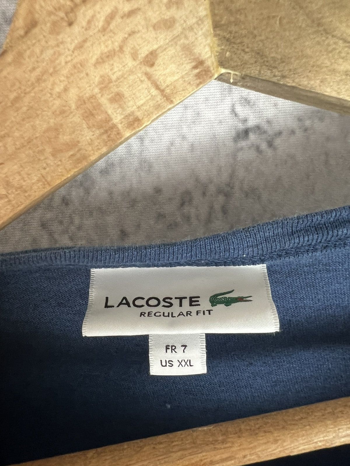 Lacoste Lacoste center big logo spell out tshirt Size US XXL / EU 58 / 5 - 3 Thumbnail