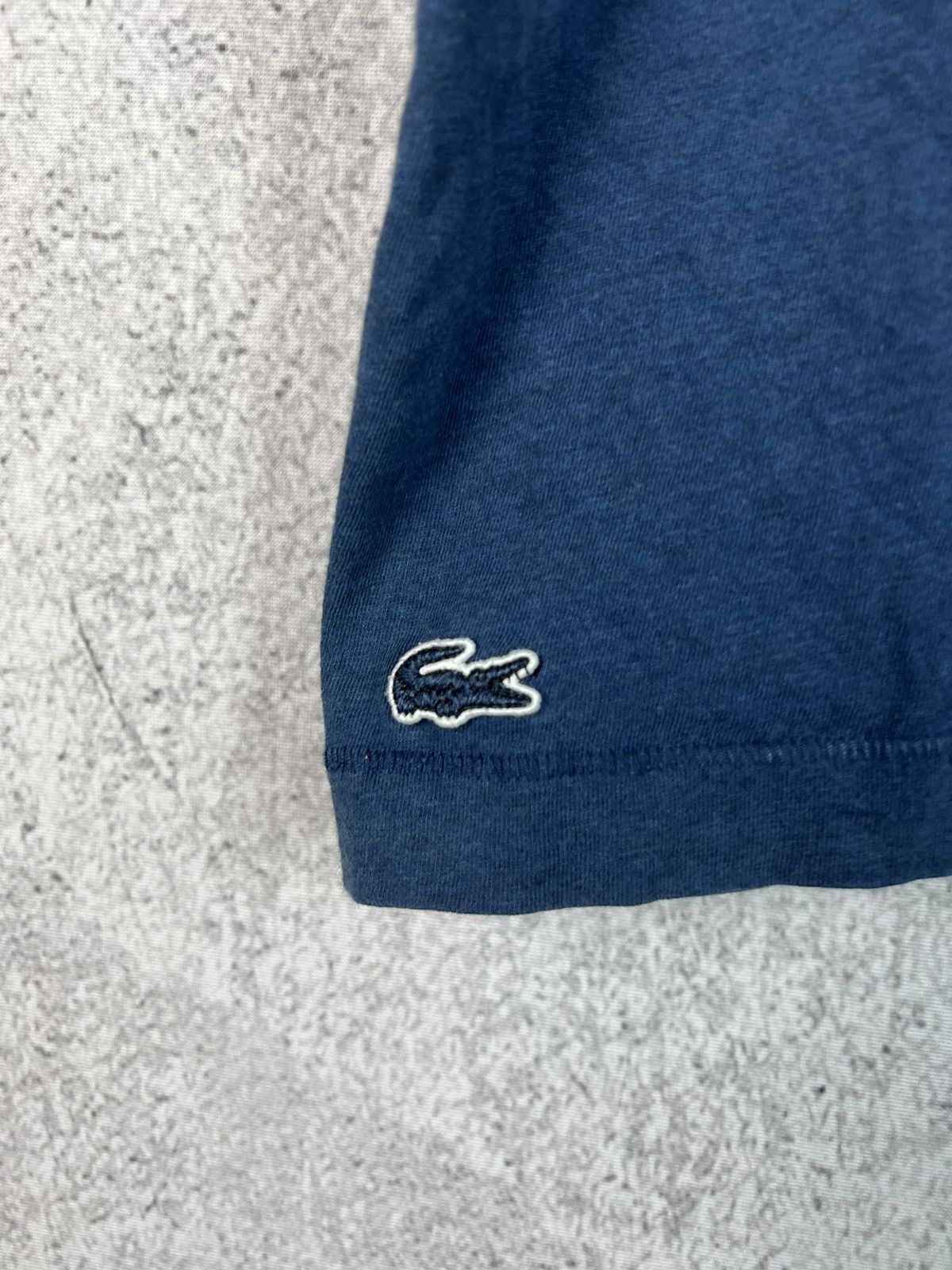 Lacoste Lacoste center big logo spell out tshirt Size US XXL / EU 58 / 5 - 4 Thumbnail
