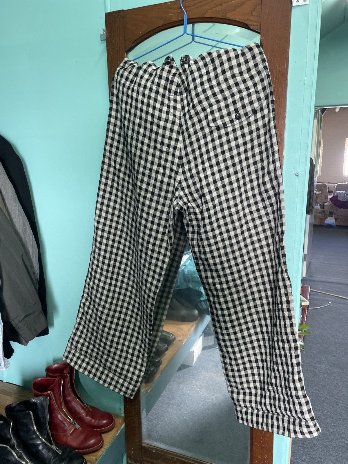 John Alexander Skelton Gingham Rope Trousers CIX Size US 34 / EU 50 - 2 Thumbnail