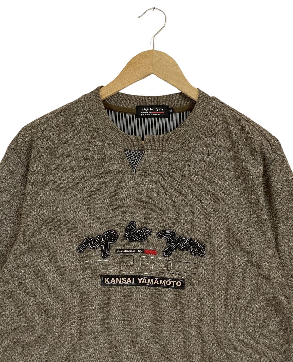 Japanese Brand × Kansai Yamamoto Kansai Yamamoto Sweatshirt embroidered logo Size US M / EU 48-50 / 2 - 3 Thumbnail