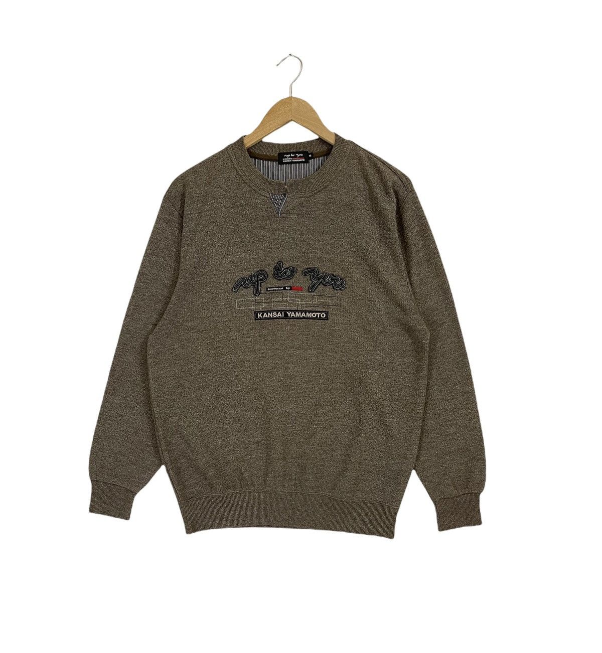 Japanese Brand × Kansai Yamamoto Kansai Yamamoto Sweatshirt embroidered logo Size US M / EU 48-50 / 2 - 1 Thumbnail