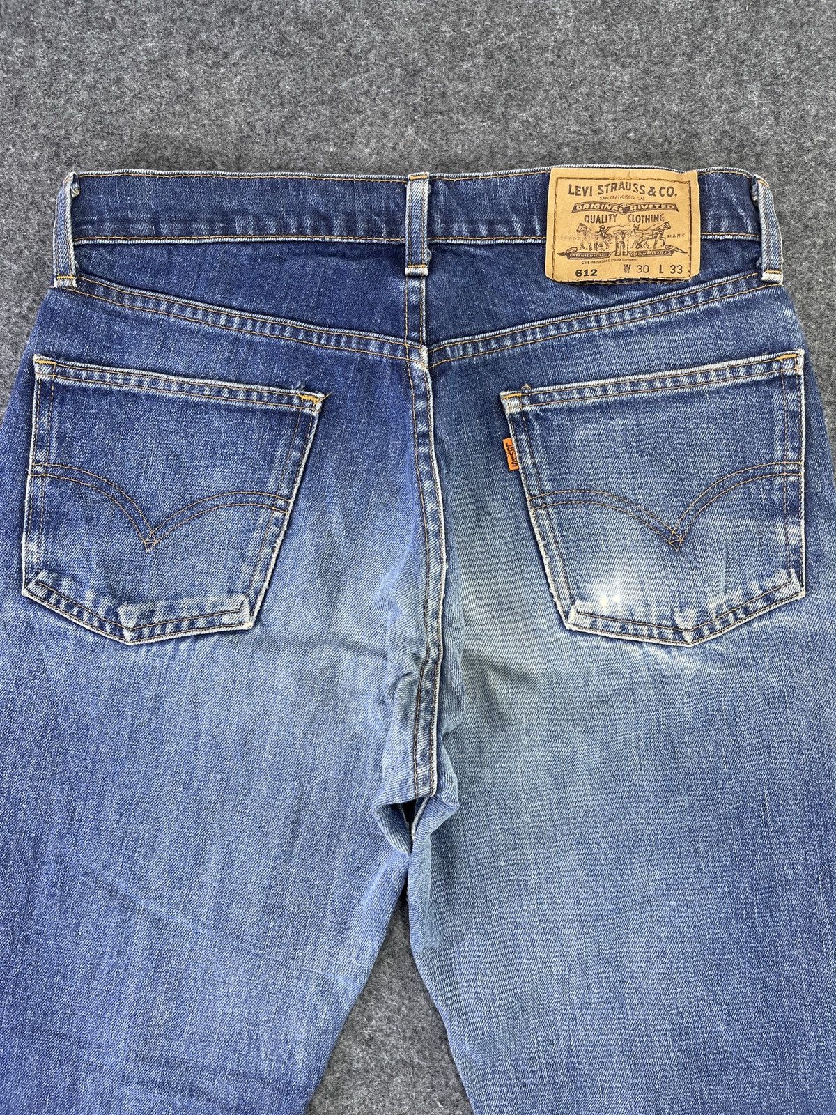 Levi's × Vintage 90's Vintage levis 612 orange tabs Jeans - J803 Size US 30 / EU 46 - 4 Thumbnail