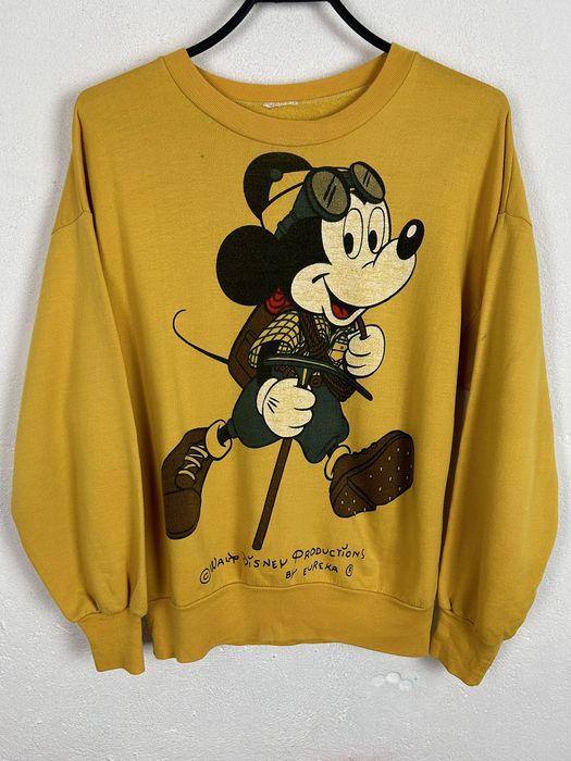 Mickey Mouse 80s Vintage Disney Mickey Mouse Adventure Sweatshirt