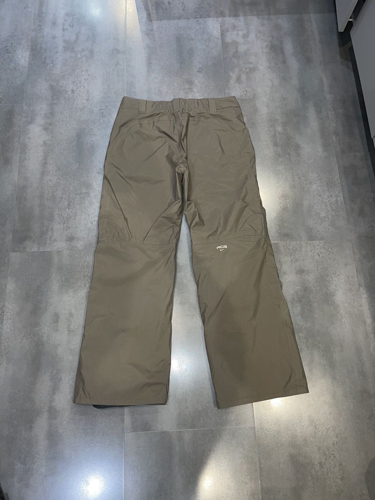 Nike ACG Nike ACG Small Logo Swamp Green Technical Ski Pants Size US 36 / EU 52 - 3 Thumbnail