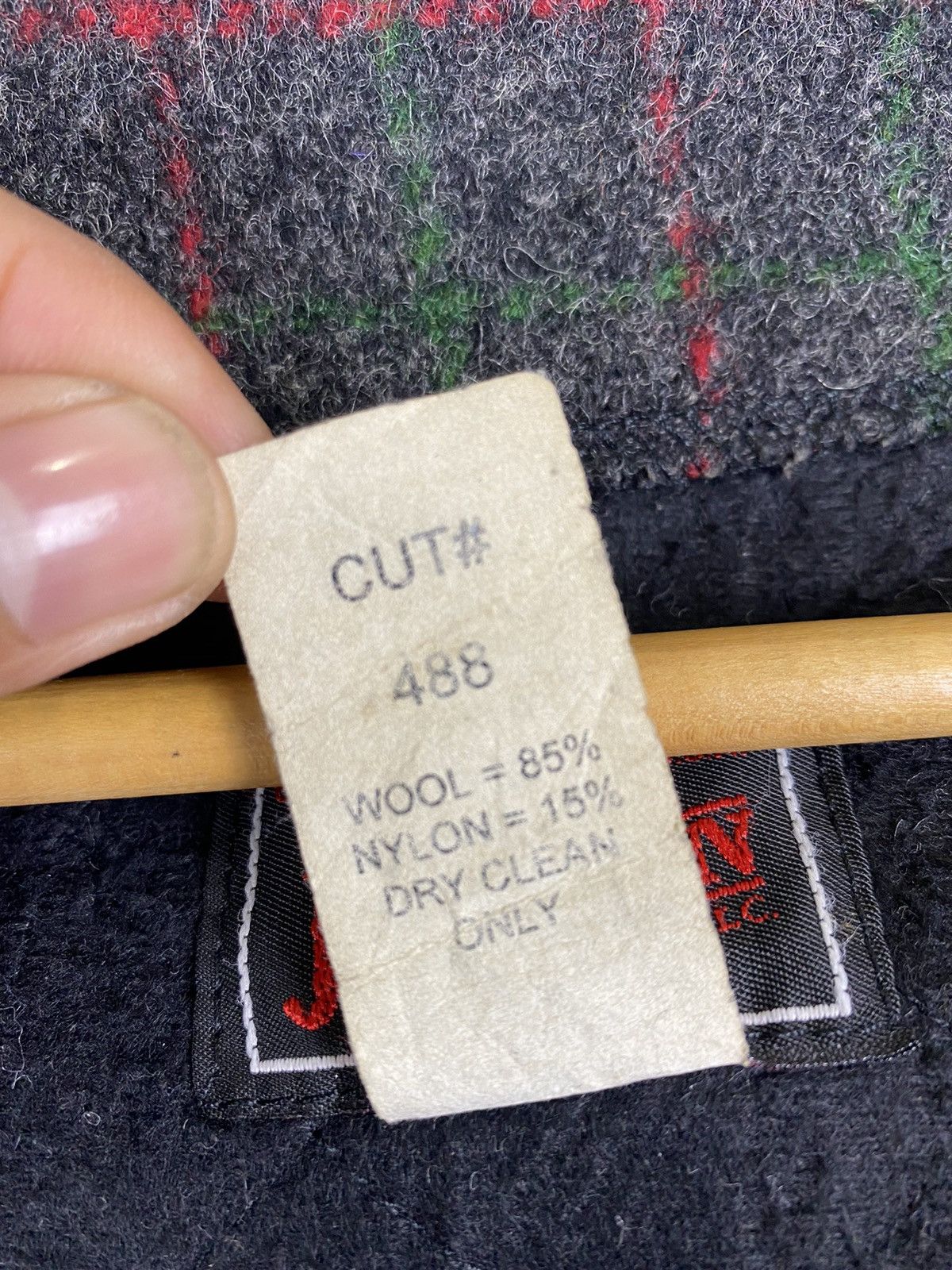 Vintage Johnson Woolen Mill USA Flannel Wool Jacket