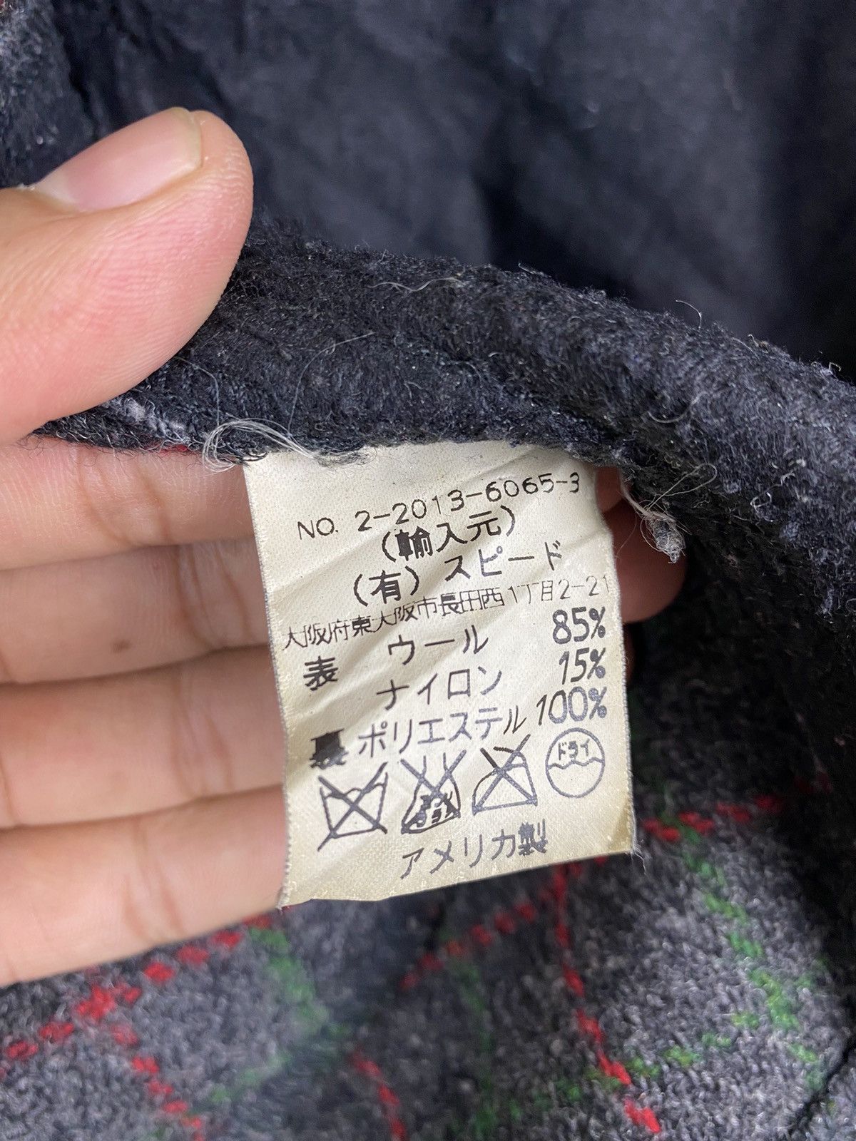 Vintage Johnson Woolen Mill USA Flannel Wool Jacket