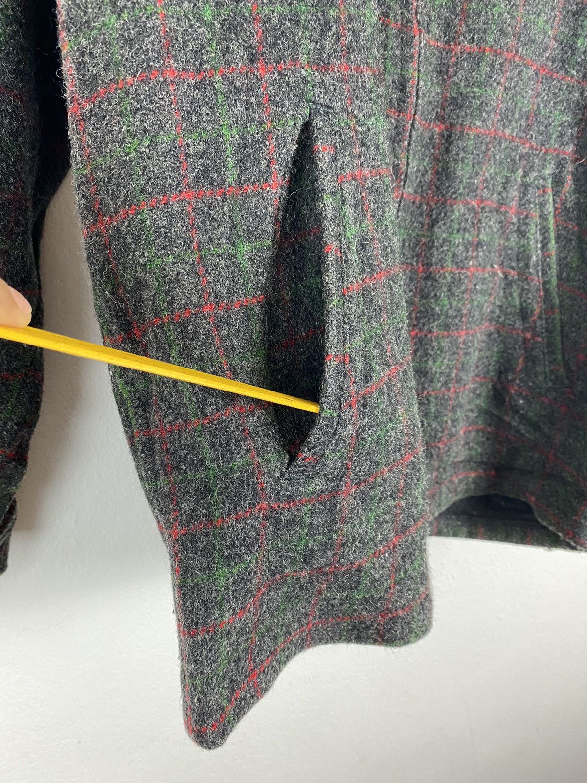 Vintage Johnson Woolen Mill USA Flannel Wool Jacket