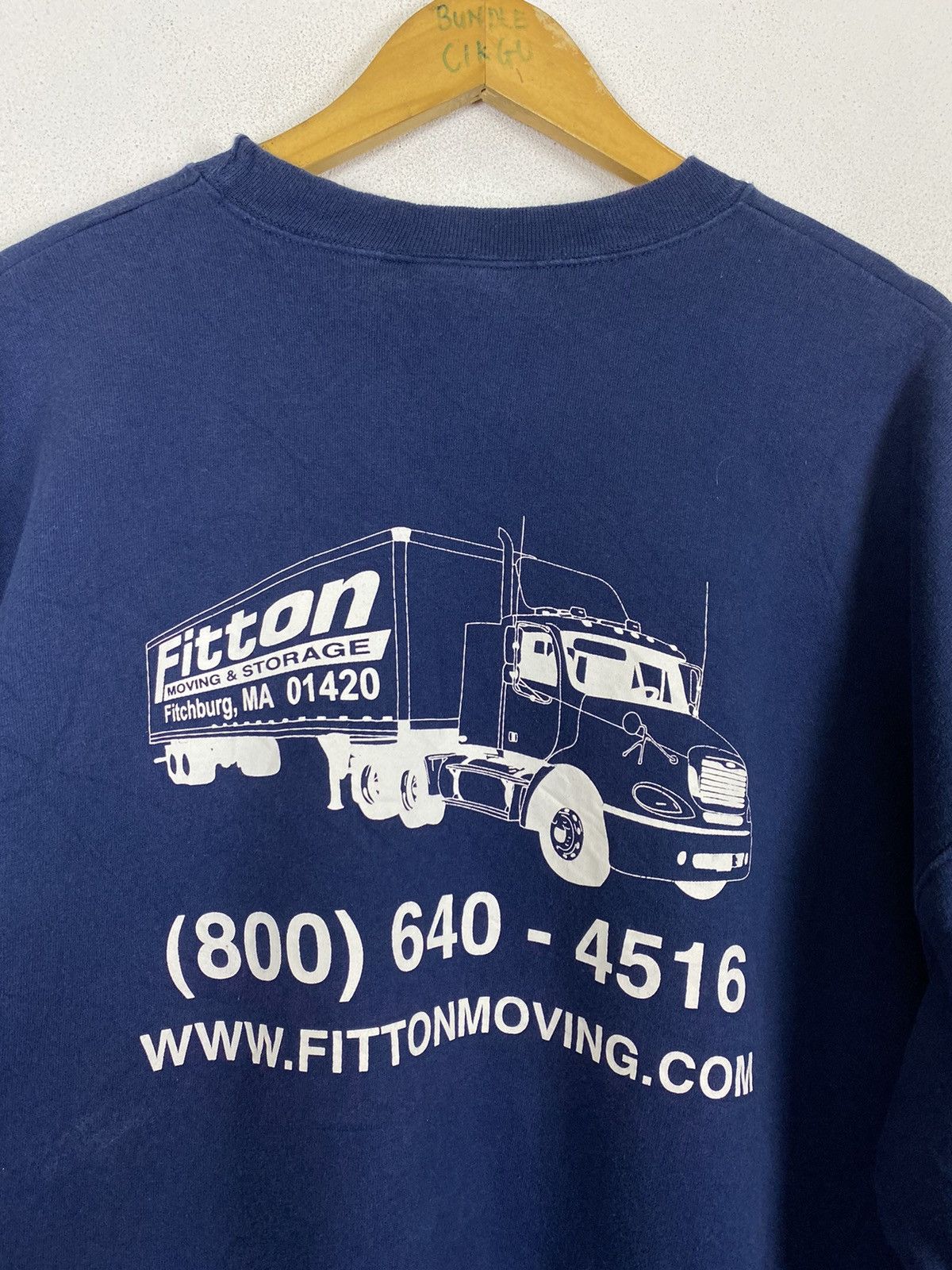 Hanes × Vintage VINTAGE FITTON SWEATER Size US XL / EU 56 / 4 - 4 Thumbnail
