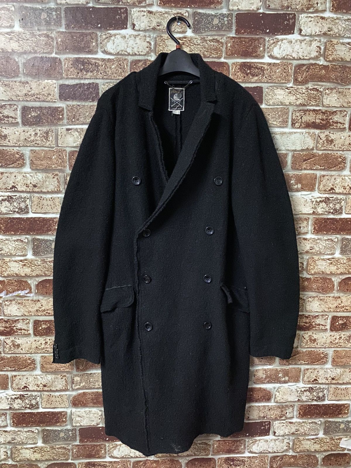 Diesel × Diesel Black Gold DIESEL INDUSTRY COTTON BLEND LONG COAT Size US XS / EU 42 / 0 - 2 Thumbnail