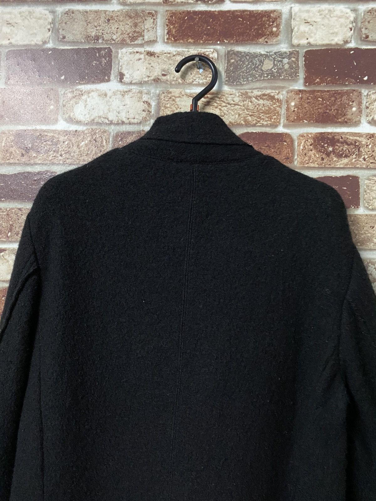 Diesel × Diesel Black Gold DIESEL INDUSTRY COTTON BLEND LONG COAT Size US XS / EU 42 / 0 - 6 Thumbnail
