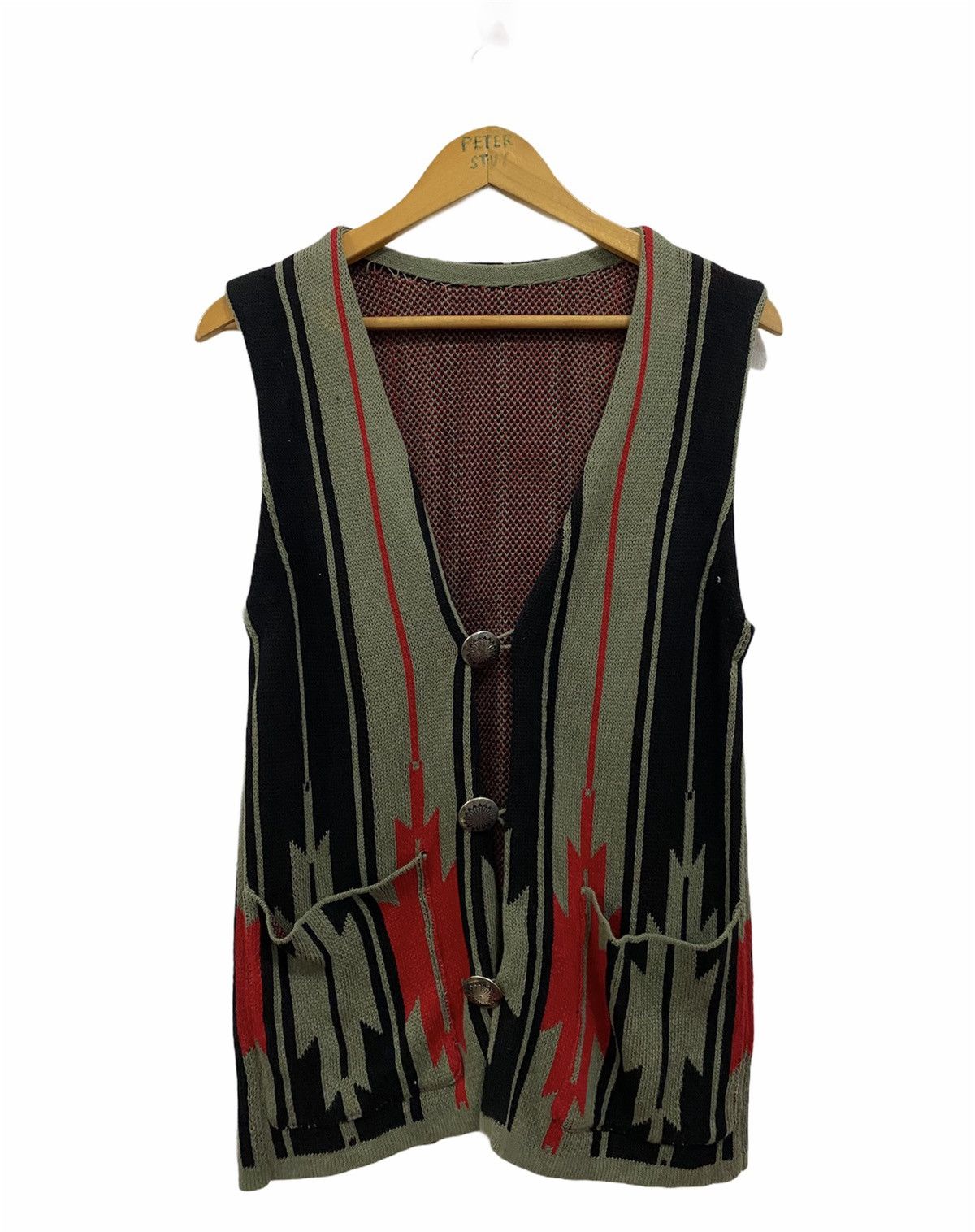 The Unbranded Brand Knitwear Vest Custom Brand Nice Design Size US S / EU 44-46 / 1 - 2 Thumbnail