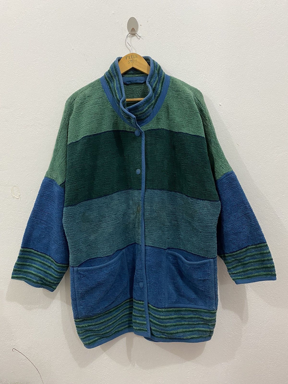 Indigo GK79 Unica Fashion Finland Indigo Jacket style Size US M / EU 48-50 / 2 - 2 Thumbnail