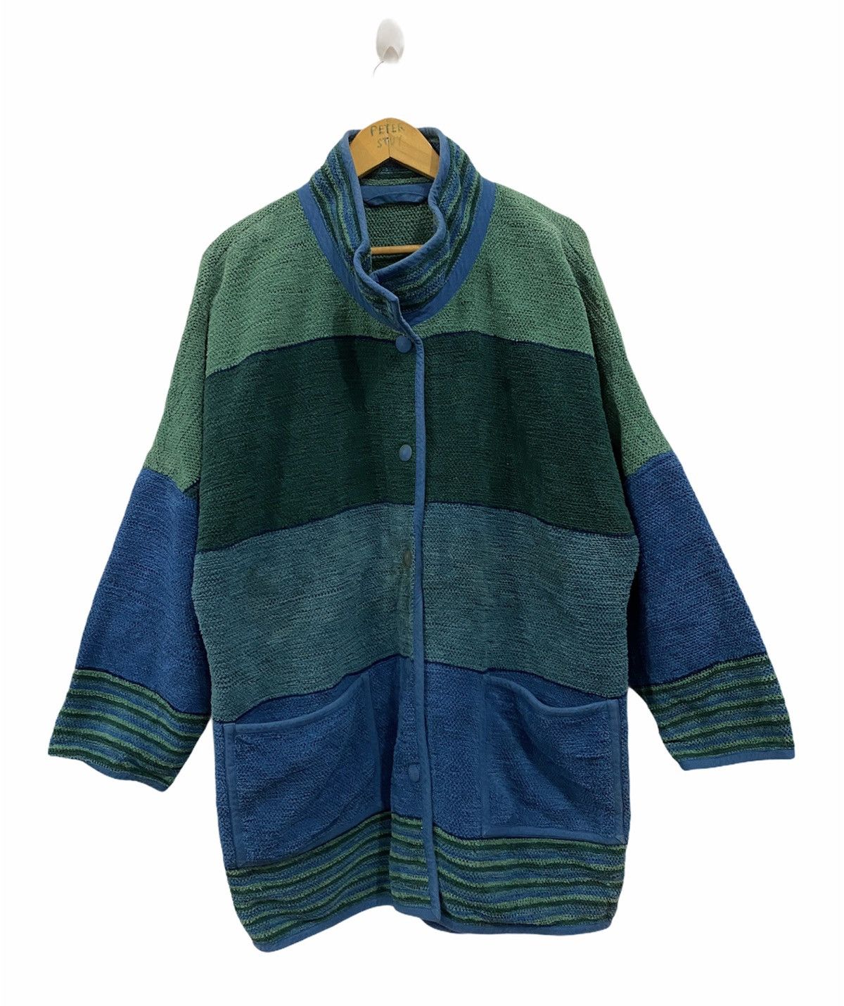 Indigo GK79 Unica Fashion Finland Indigo Jacket style Size US M / EU 48-50 / 2 - 1 Thumbnail