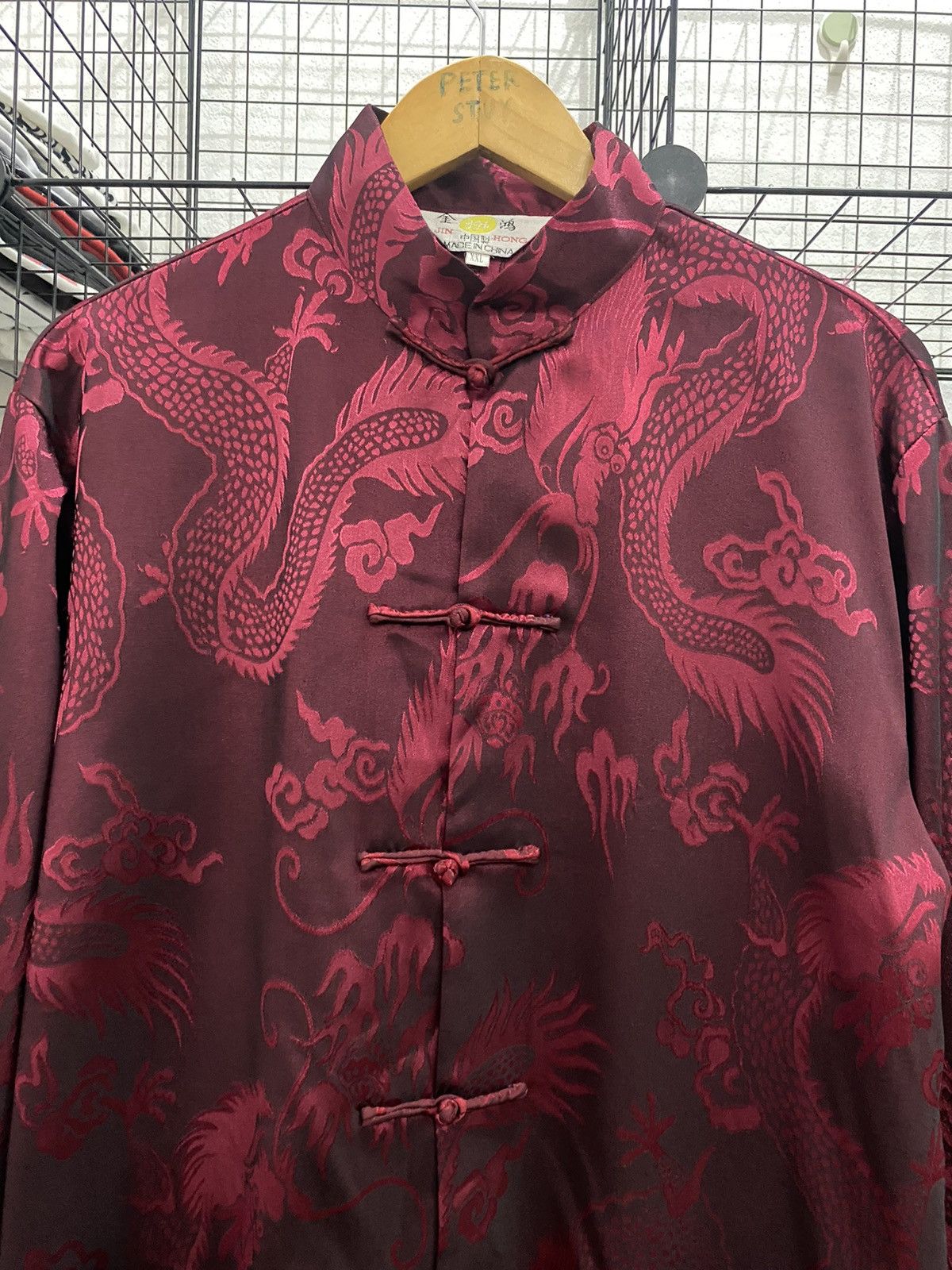 Dragonfly × Other GK15 JINHON CHIONSAN DRAGON CHINESE FASHION POLYSTER FABRIC Size US XXL / EU 58 / 5 - 3 Thumbnail
