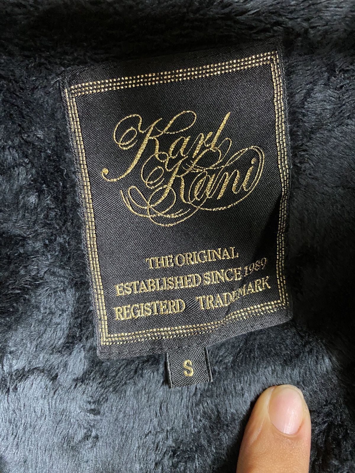 If Six Was Nine × Karl Kani HOODIE FUR JACKET BY KARL KANI TRAVIS KANYE STYLE Size US S / EU 44-46 / 1 - 8 Thumbnail