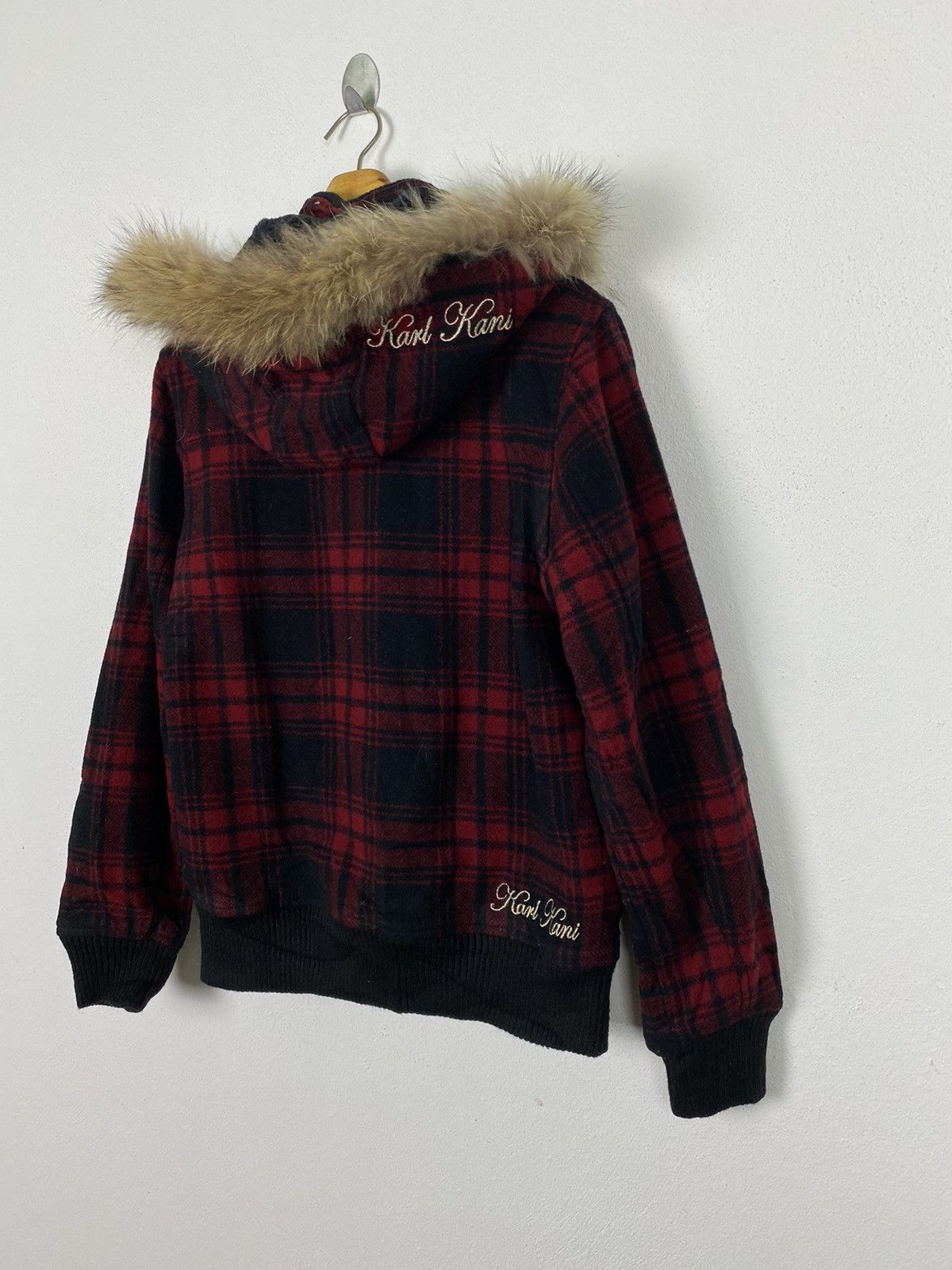 If Six Was Nine × Karl Kani HOODIE FUR JACKET BY KARL KANI TRAVIS KANYE STYLE Size US S / EU 44-46 / 1 - 10 Thumbnail