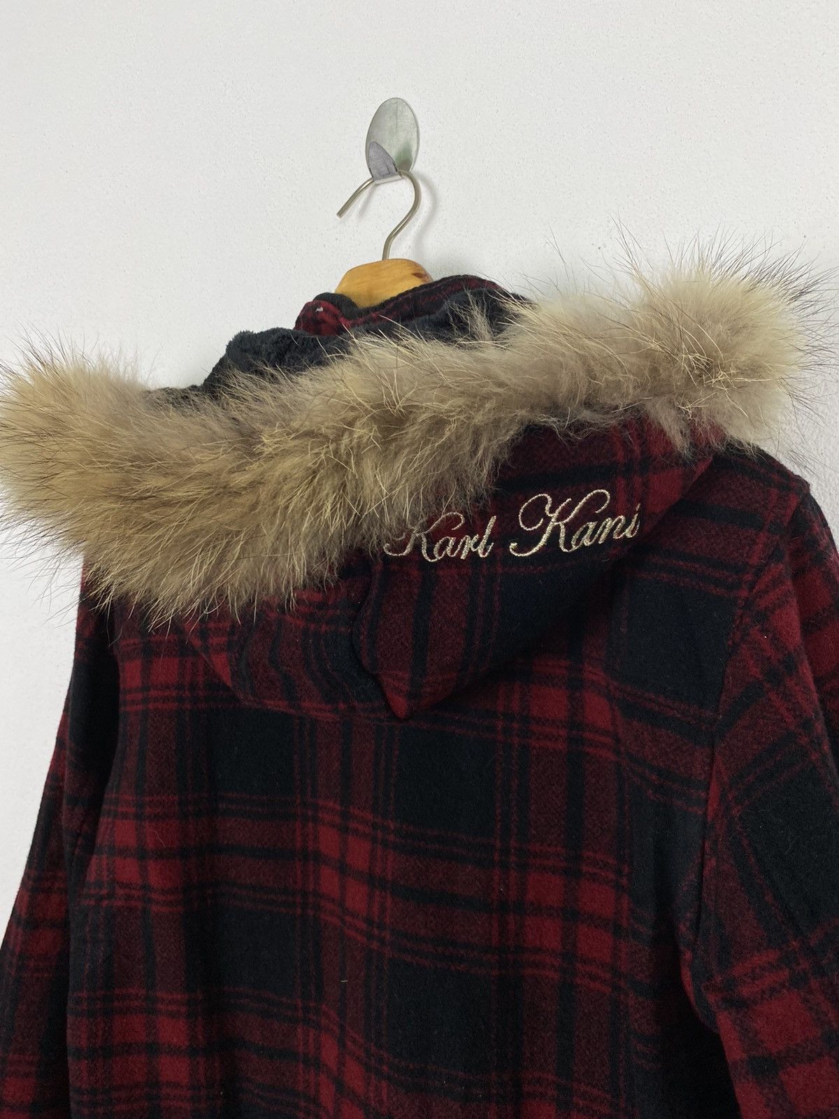 If Six Was Nine × Karl Kani HOODIE FUR JACKET BY KARL KANI TRAVIS KANYE STYLE Size US S / EU 44-46 / 1 - 11 Thumbnail