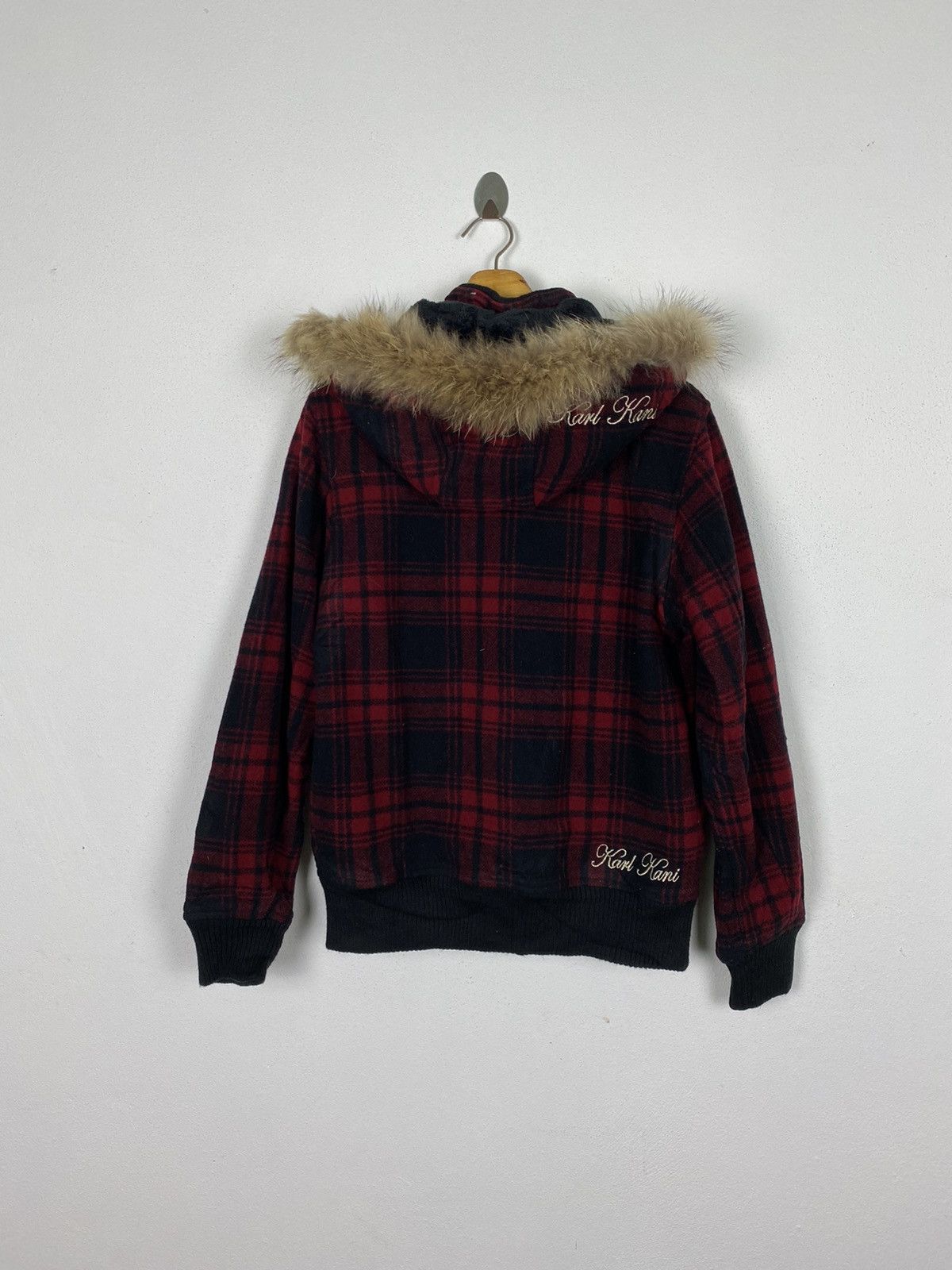 If Six Was Nine × Karl Kani HOODIE FUR JACKET BY KARL KANI TRAVIS KANYE STYLE Size US S / EU 44-46 / 1 - 9 Thumbnail