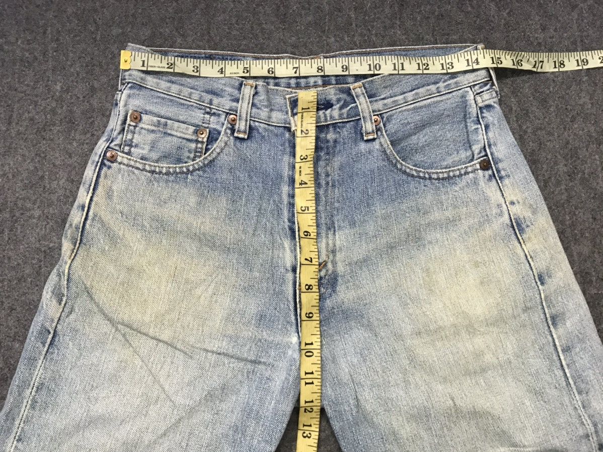 Levi's × Levi's Vintage Clothing Selvedge Levi's 502 Japan Big E Denim Crop Shorts Pants Size US 30 / EU 46 - 12 Thumbnail