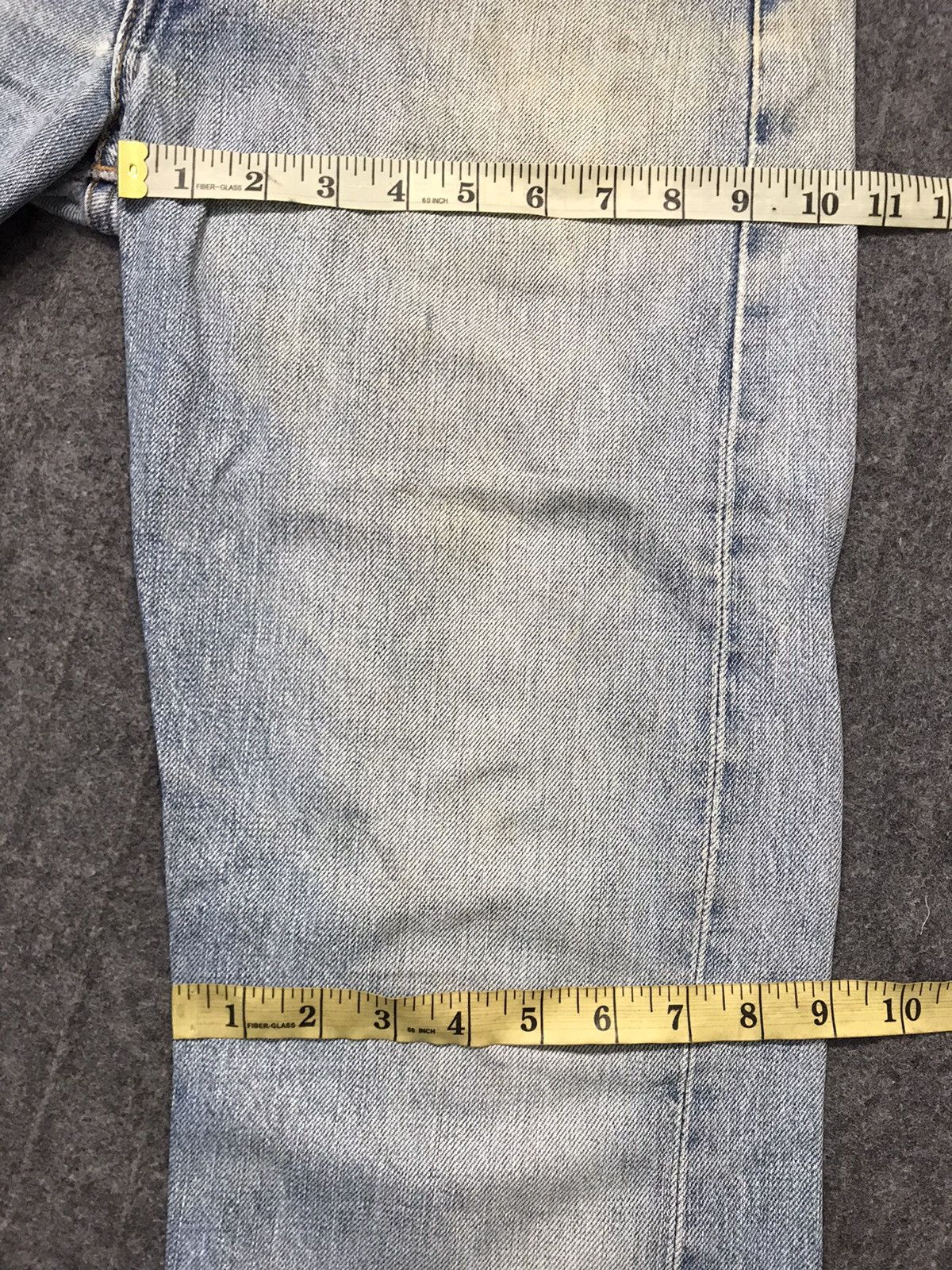 Levi's × Levi's Vintage Clothing Selvedge Levi's 502 Japan Big E Denim Crop Shorts Pants Size US 30 / EU 46 - 14 Thumbnail