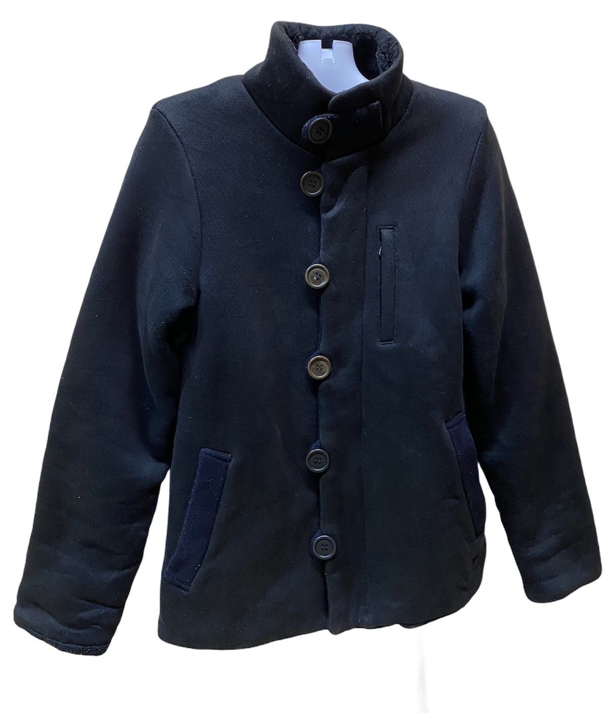 image of Blue Blue Japan Arigato Jacket Size 2 in Black, Men's