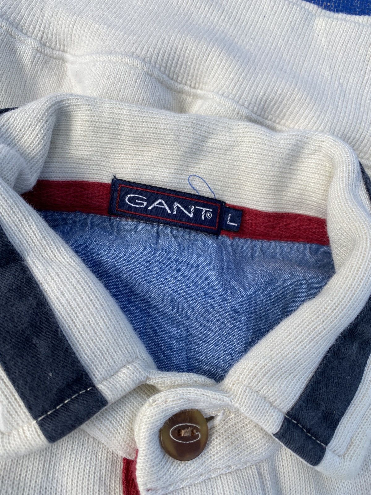 Gant × Vintage VINTAGE GANT USA COLLAR SWEATER Size US L / EU 52-54 / 3 - 7 Thumbnail