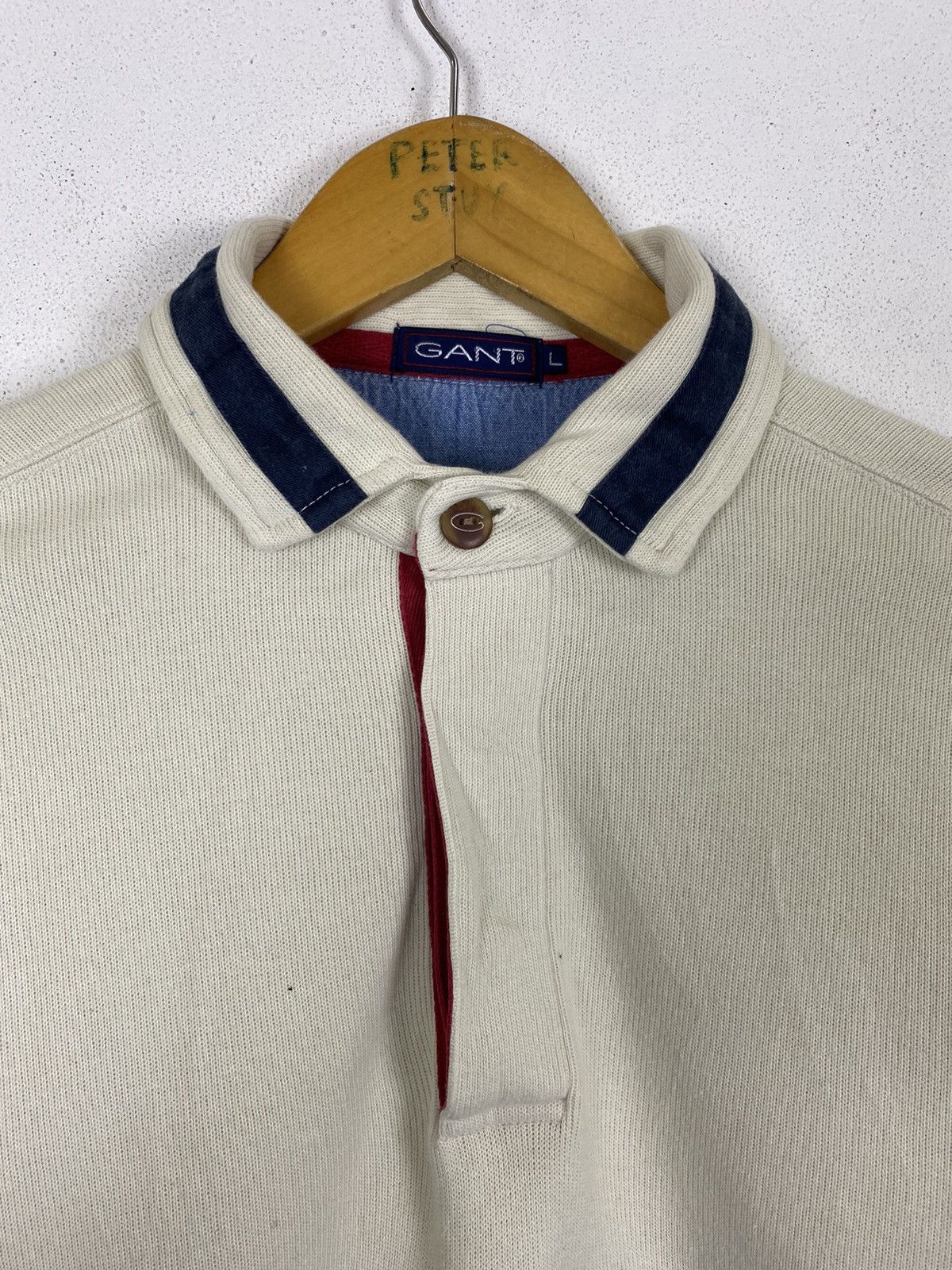 Gant × Vintage VINTAGE GANT USA COLLAR SWEATER Size US L / EU 52-54 / 3 - 4 Thumbnail