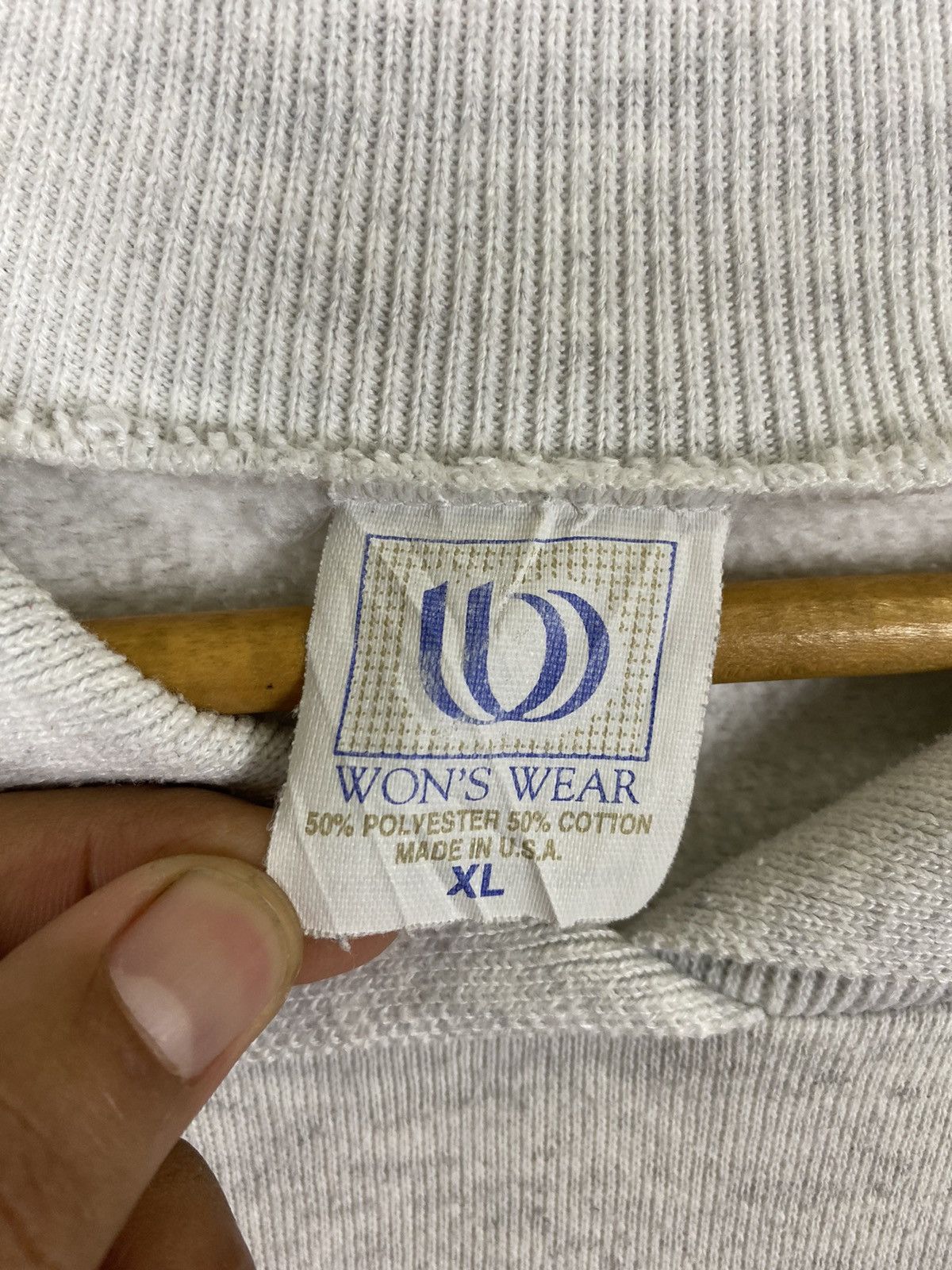 Vintage VINTAGE WON’S WEAR MADE USA COLLAR SWEATER Size US XL / EU 56 / 4 - 6 Thumbnail
