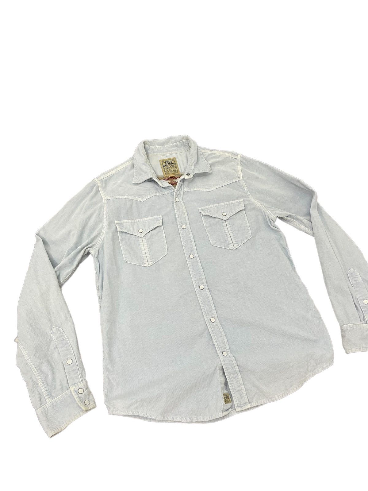 True Religion Western Shirt Corduroy Native Woven True Religion 3🟩8 Size US M / EU 48-50 / 2 - 6 Thumbnail