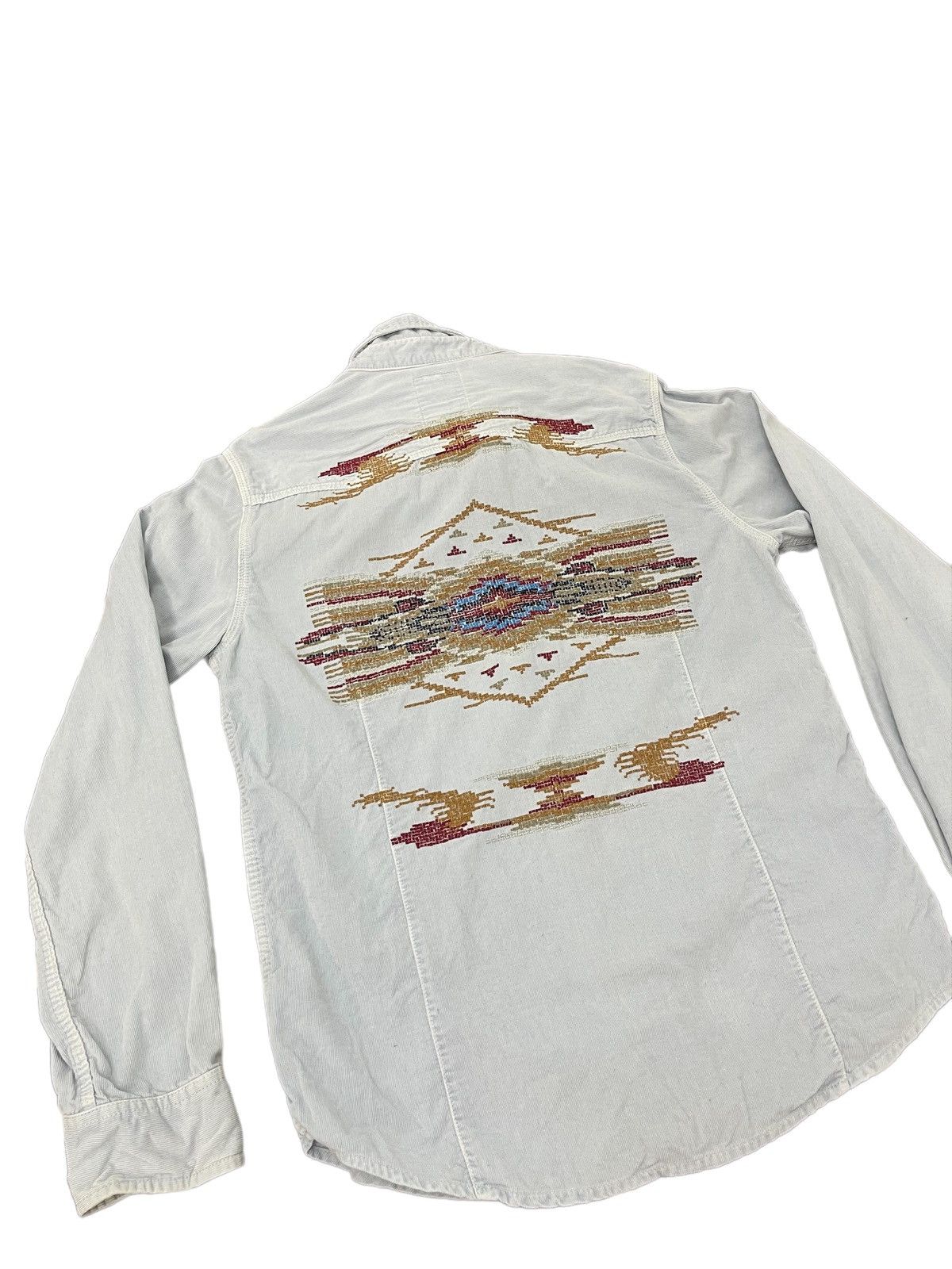 True Religion Western Shirt Corduroy Native Woven True Religion 3🟩8 Size US M / EU 48-50 / 2 - 1 Thumbnail