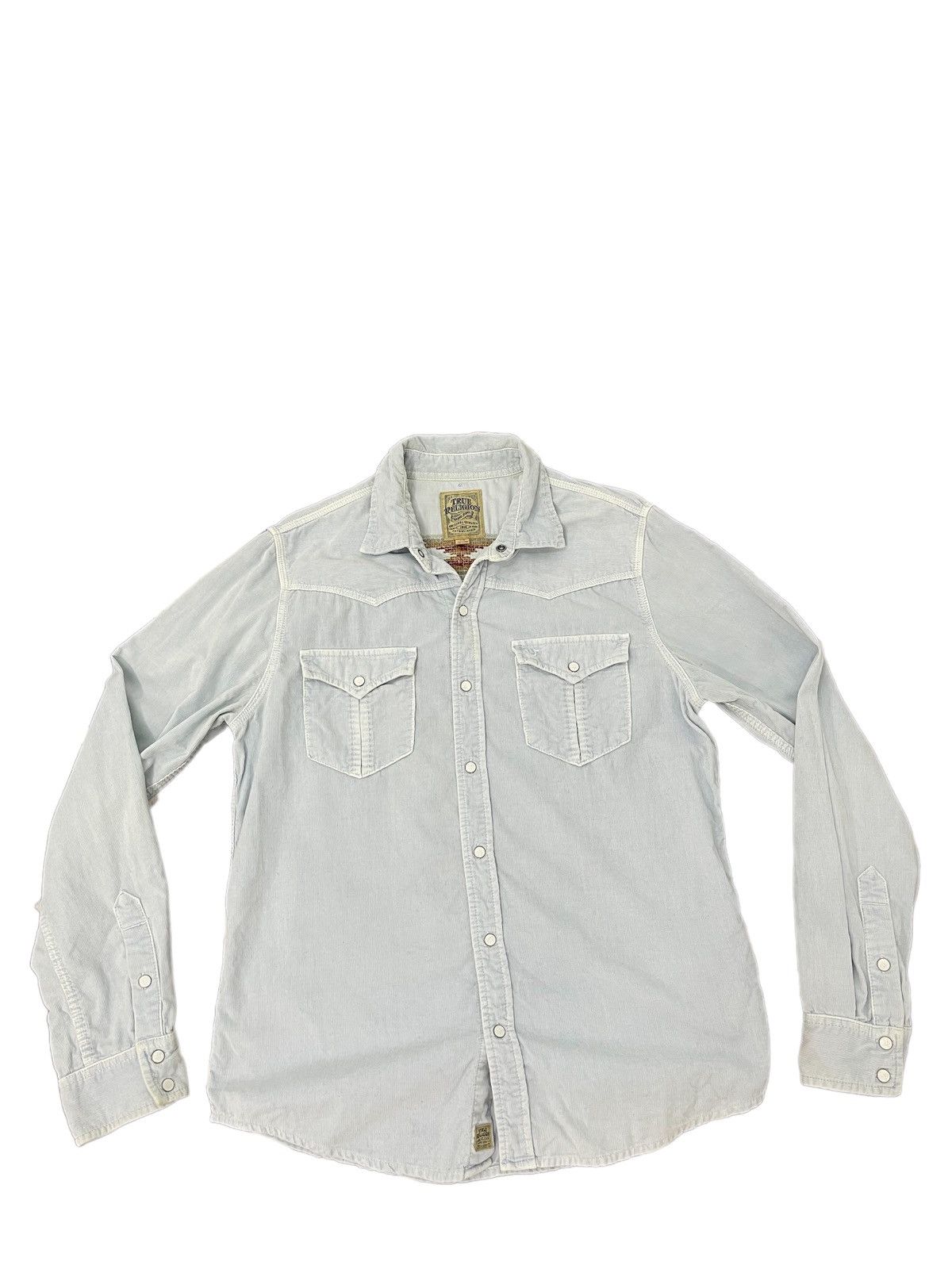 True Religion Western Shirt Corduroy Native Woven True Religion 3🟩8 Size US M / EU 48-50 / 2 - 5 Thumbnail