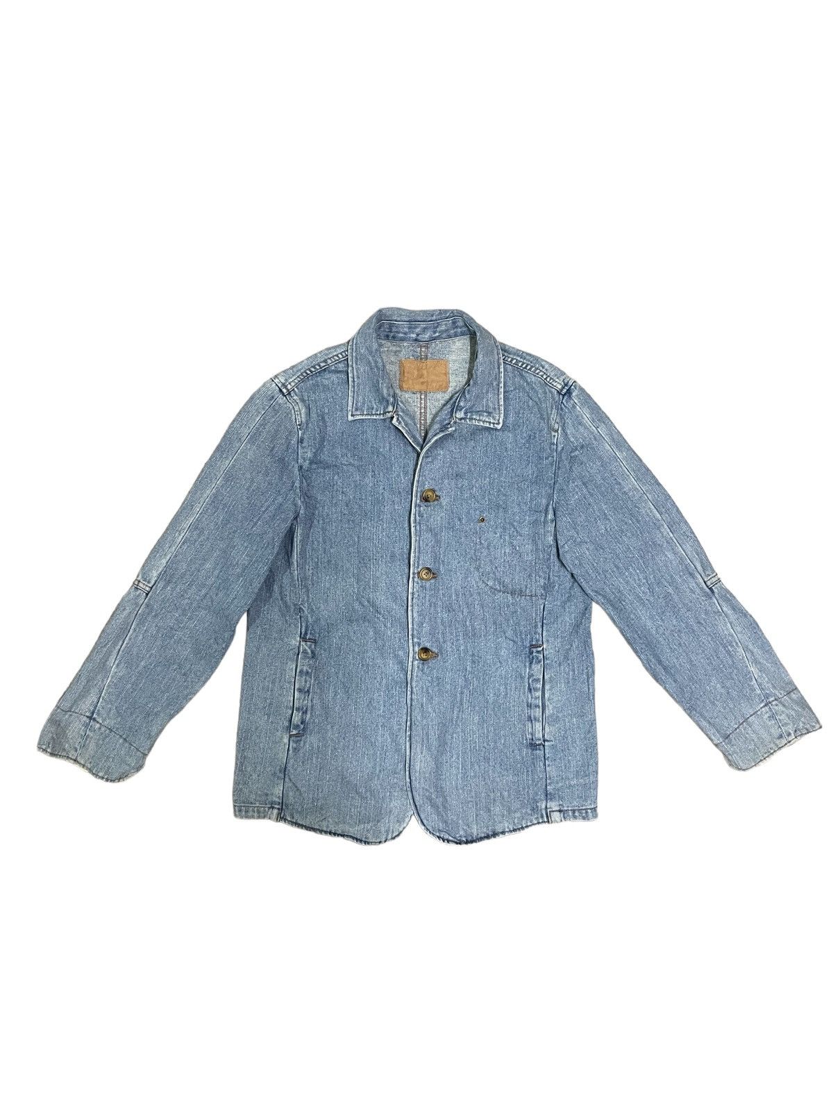 Japanese Brand Japanese Brand Never Seen Thing Denim Overshirt Size US M / EU 48-50 / 2 - 1 Thumbnail