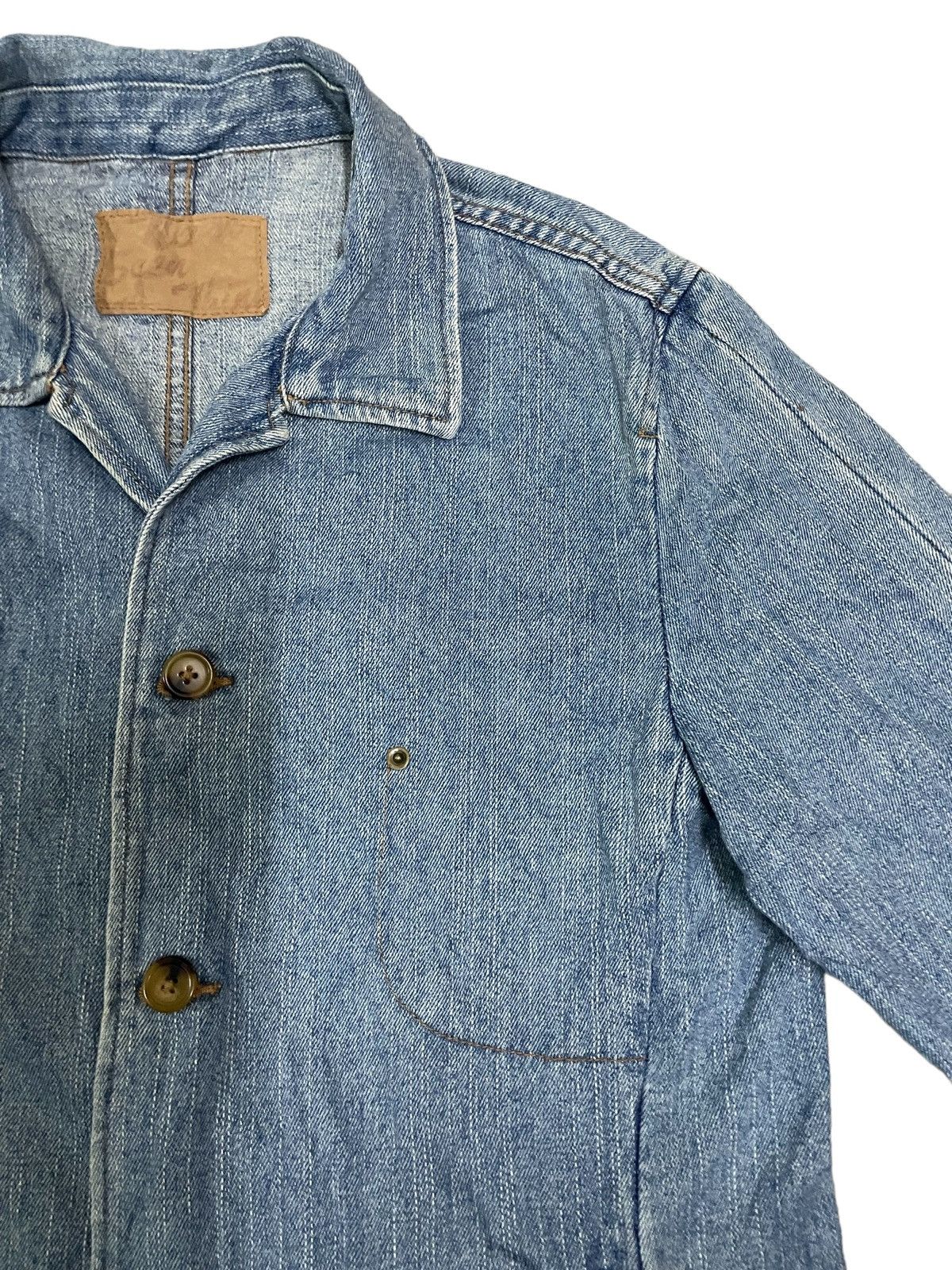 Japanese Brand Japanese Brand Never Seen Thing Denim Overshirt Size US M / EU 48-50 / 2 - 8 Thumbnail
