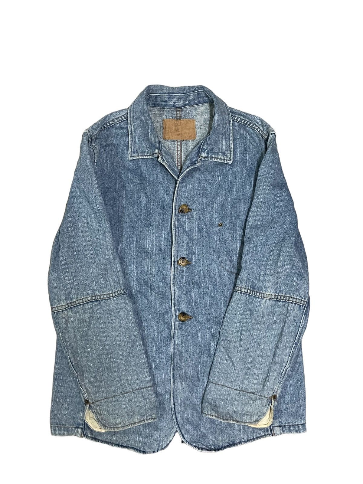Japanese Brand Japanese Brand Never Seen Thing Denim Overshirt Size US M / EU 48-50 / 2 - 7 Thumbnail