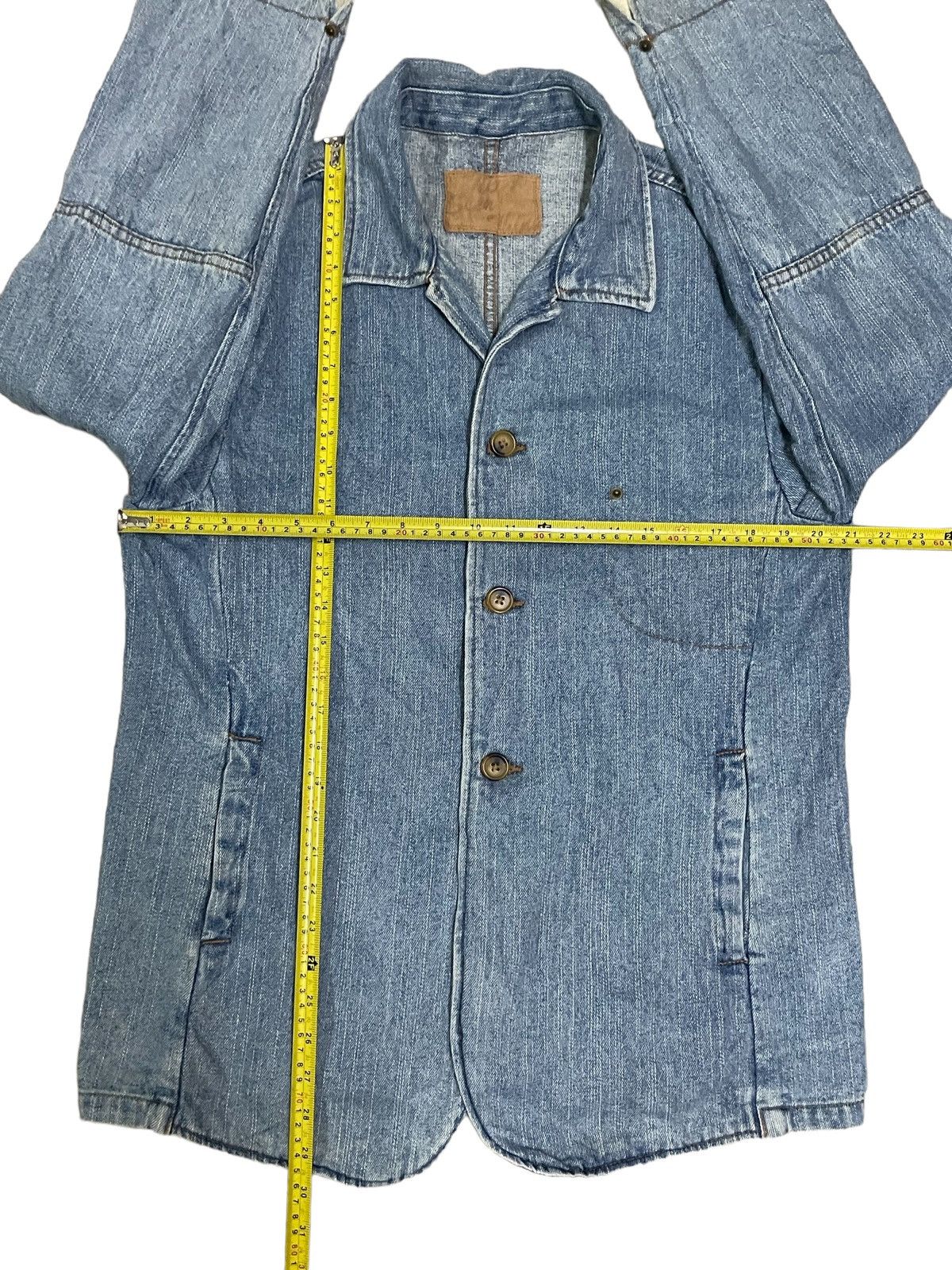 Japanese Brand Japanese Brand Never Seen Thing Denim Overshirt Size US M / EU 48-50 / 2 - 12 Thumbnail