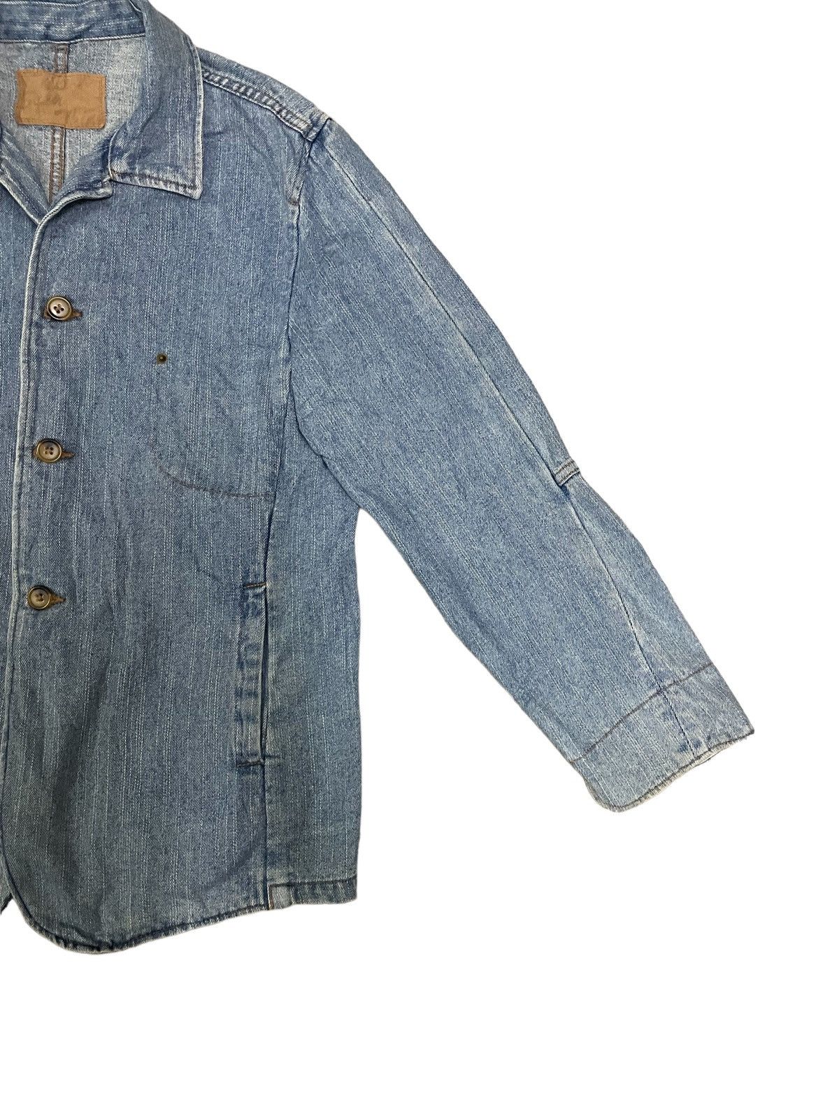 Japanese Brand Japanese Brand Never Seen Thing Denim Overshirt Size US M / EU 48-50 / 2 - 4 Thumbnail