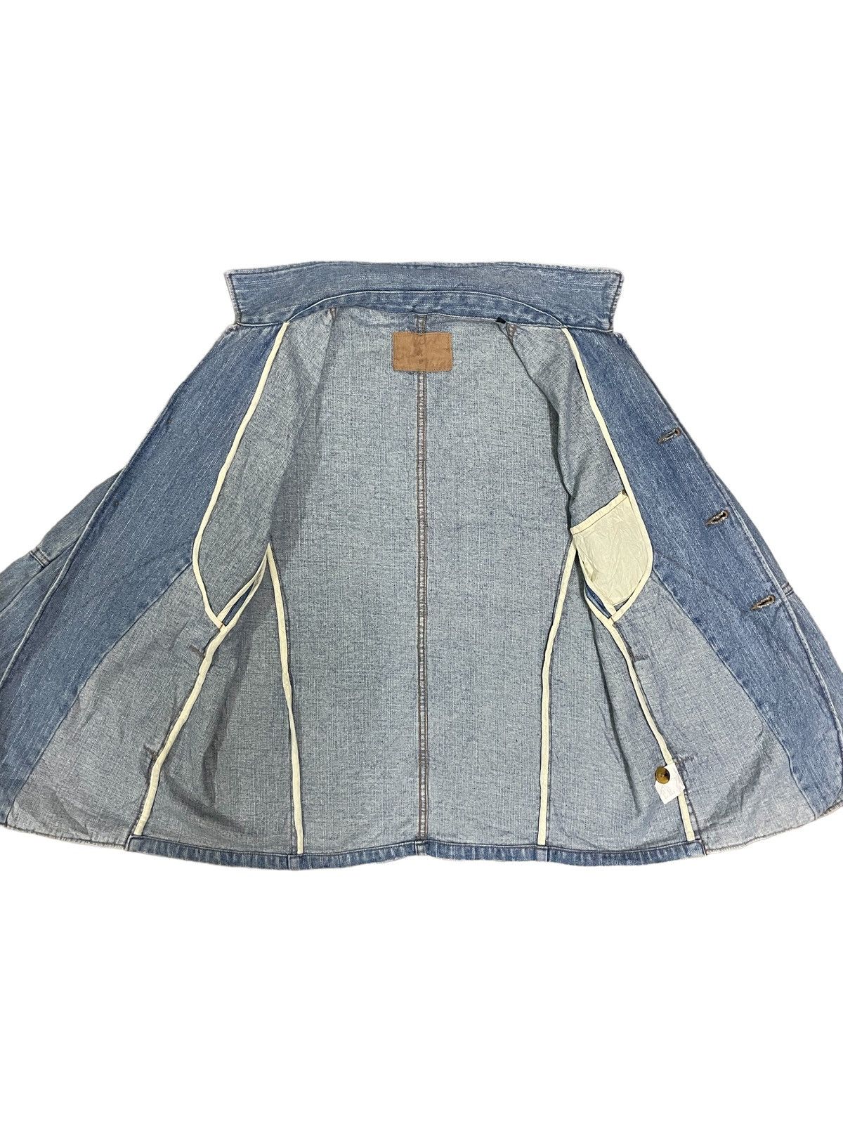 Japanese Brand Japanese Brand Never Seen Thing Denim Overshirt Size US M / EU 48-50 / 2 - 10 Thumbnail