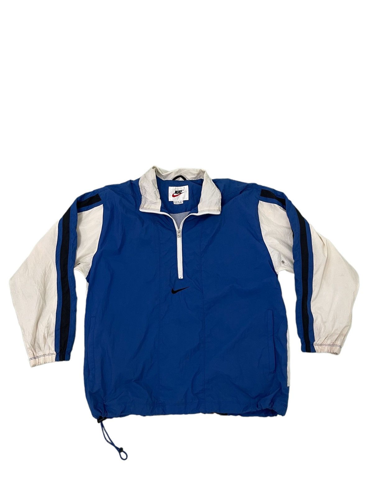 Nike 90s Nike Jumper Nylon Windbreaker Colour Block 3🟩8 Size US L / EU 52-54 / 3 - 5 Thumbnail