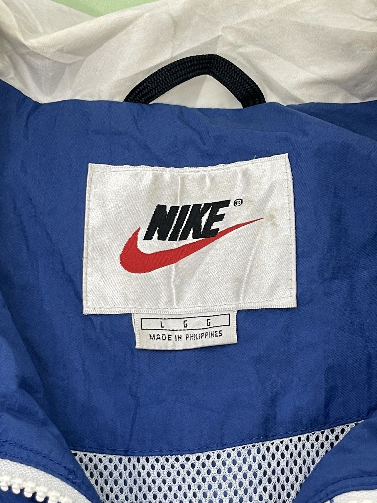 Nike 90s Nike Jumper Nylon Windbreaker Colour Block 3🟩8 Size US L / EU 52-54 / 3 - 14 Thumbnail
