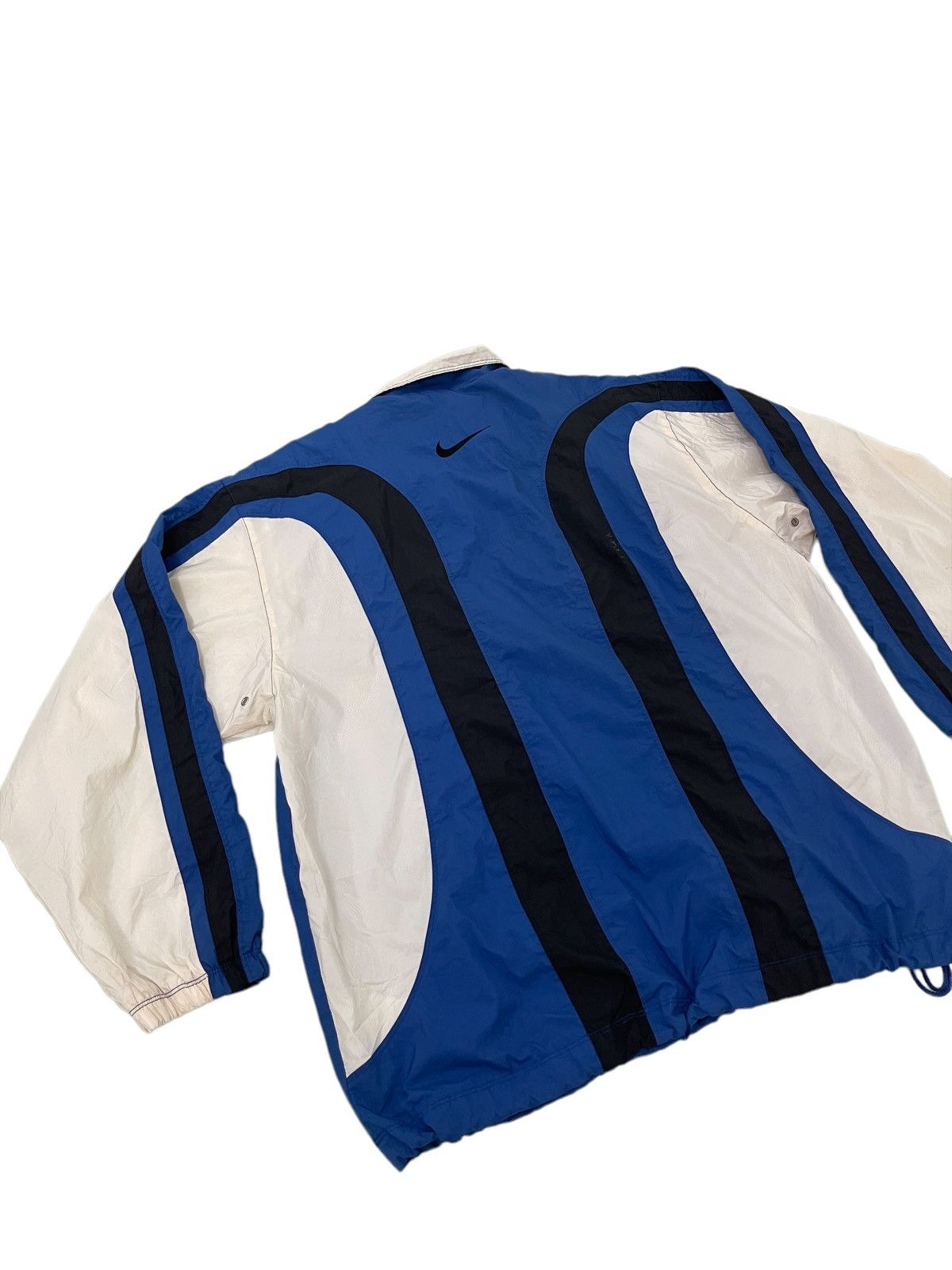 Nike 90s Nike Jumper Nylon Windbreaker Colour Block 3🟩8 Size US L / EU 52-54 / 3 - 1 Thumbnail