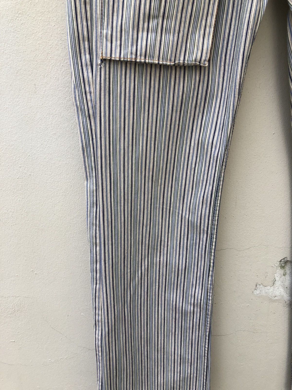 Vintage Japan Brand U.U Striped Cargo Bush Pant Flare Size US 30 / EU 46 - 9 Thumbnail